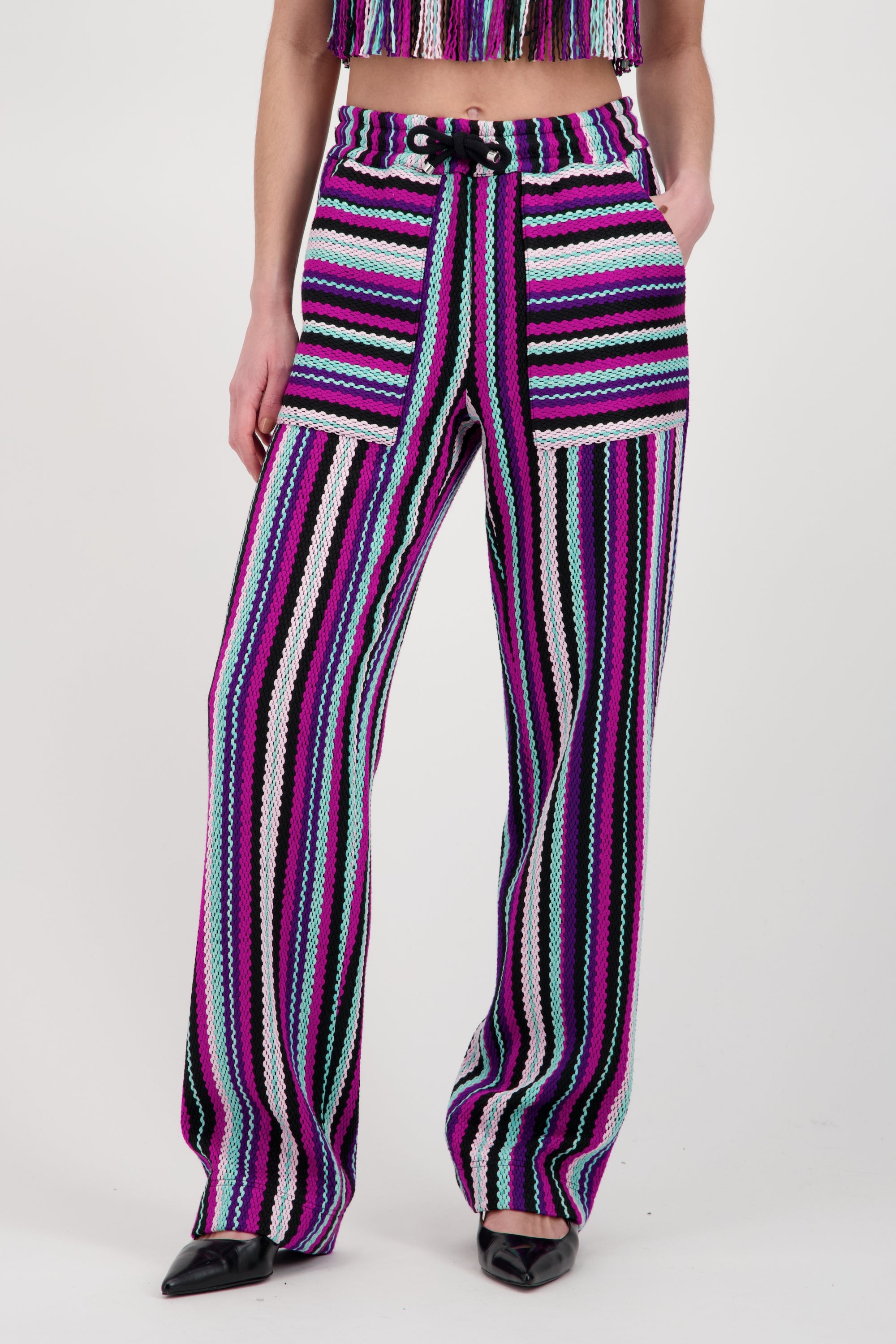 PANTALON TISSÉ MAIN