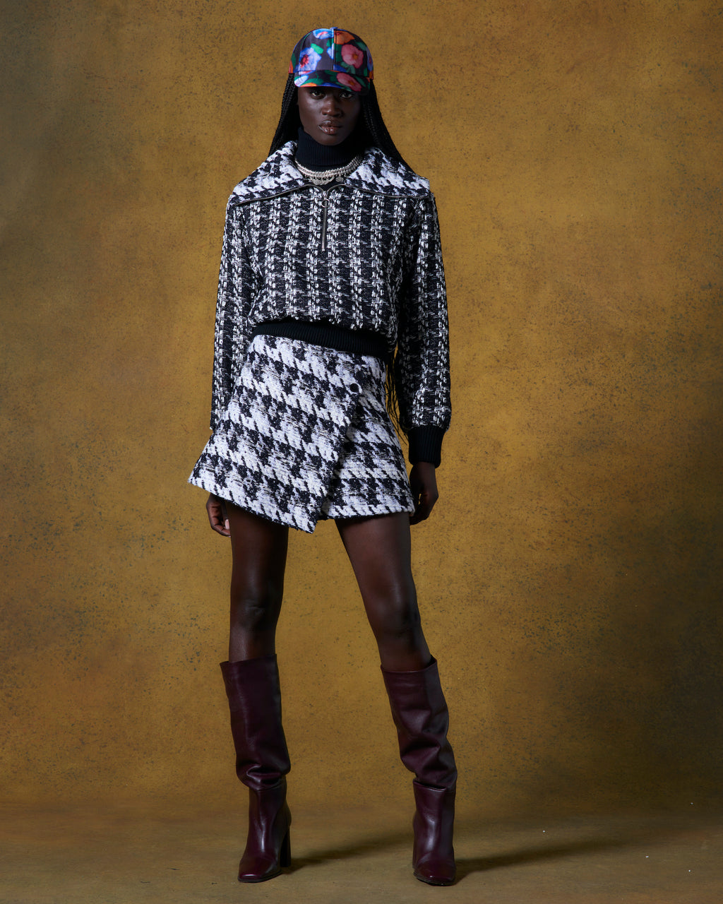 MINI JUPE PORTEFEUILLE