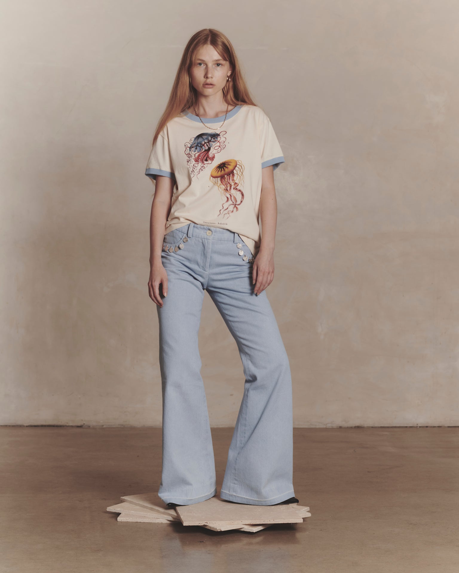 T-SHIRT IMPRIMÉ MÉDUSE