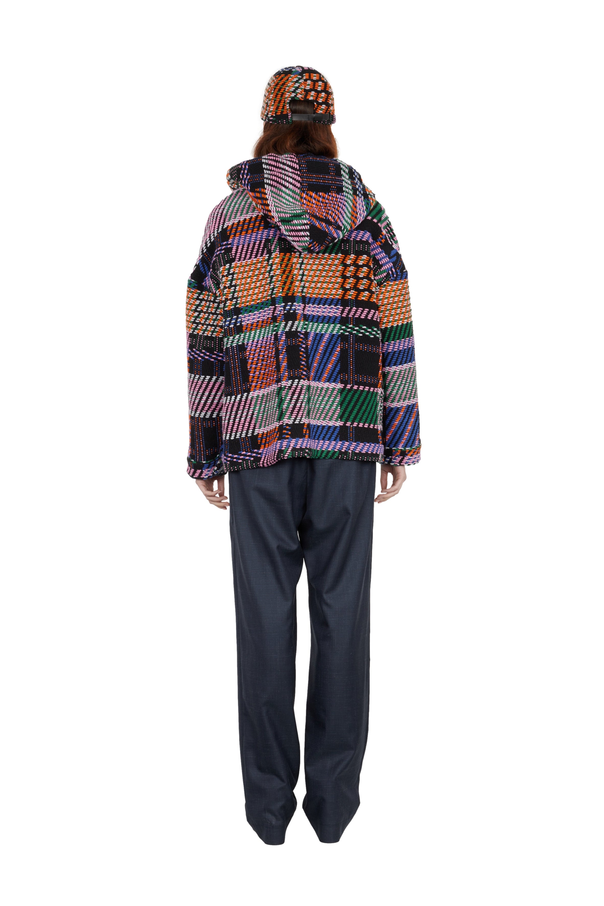 Oversize Double zip-up hoodie