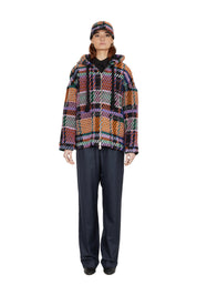 Oversize Double zip-up hoodie