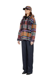 Oversize Double zip-up hoodie