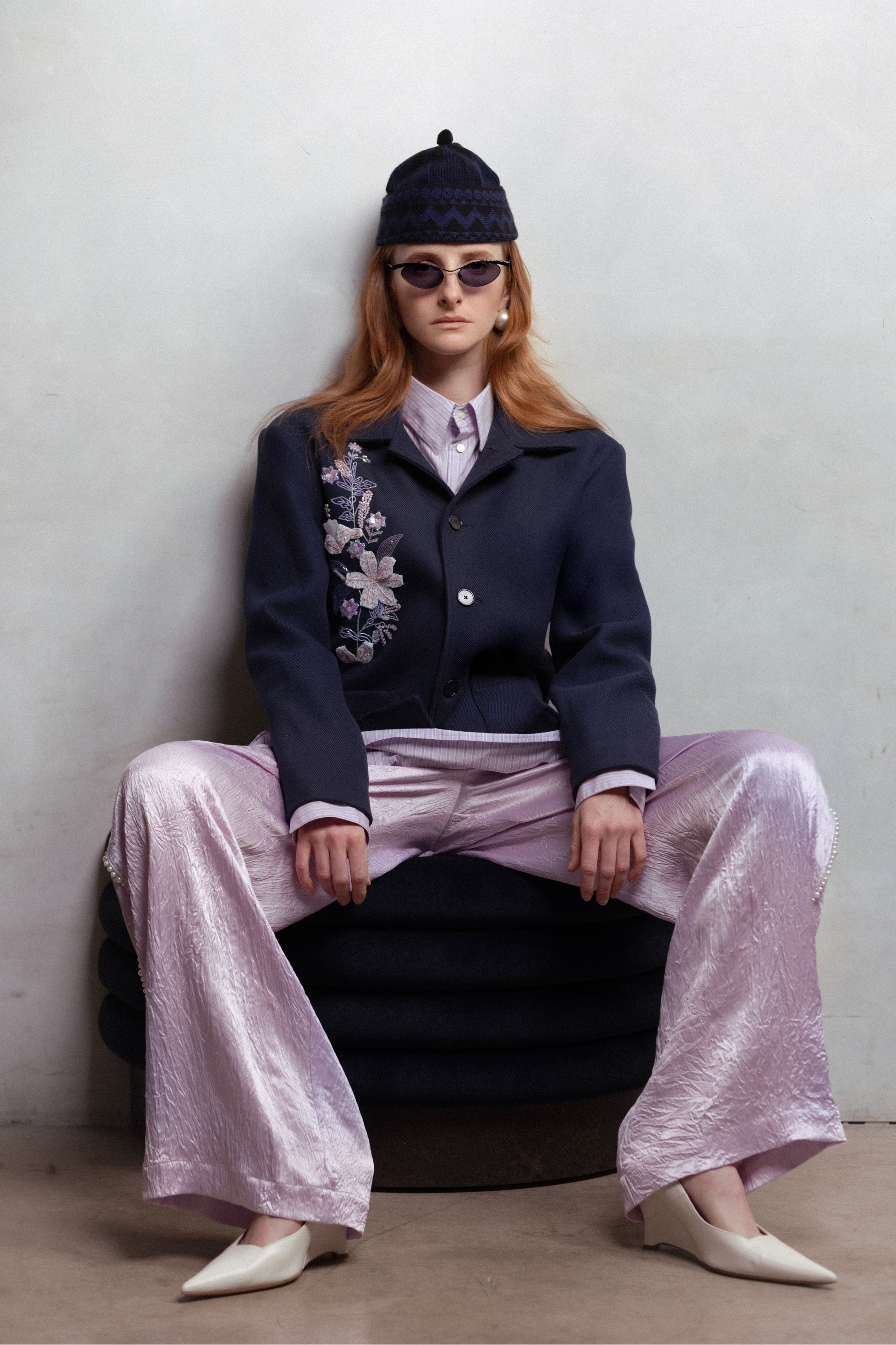 lookbook veste worker brodée