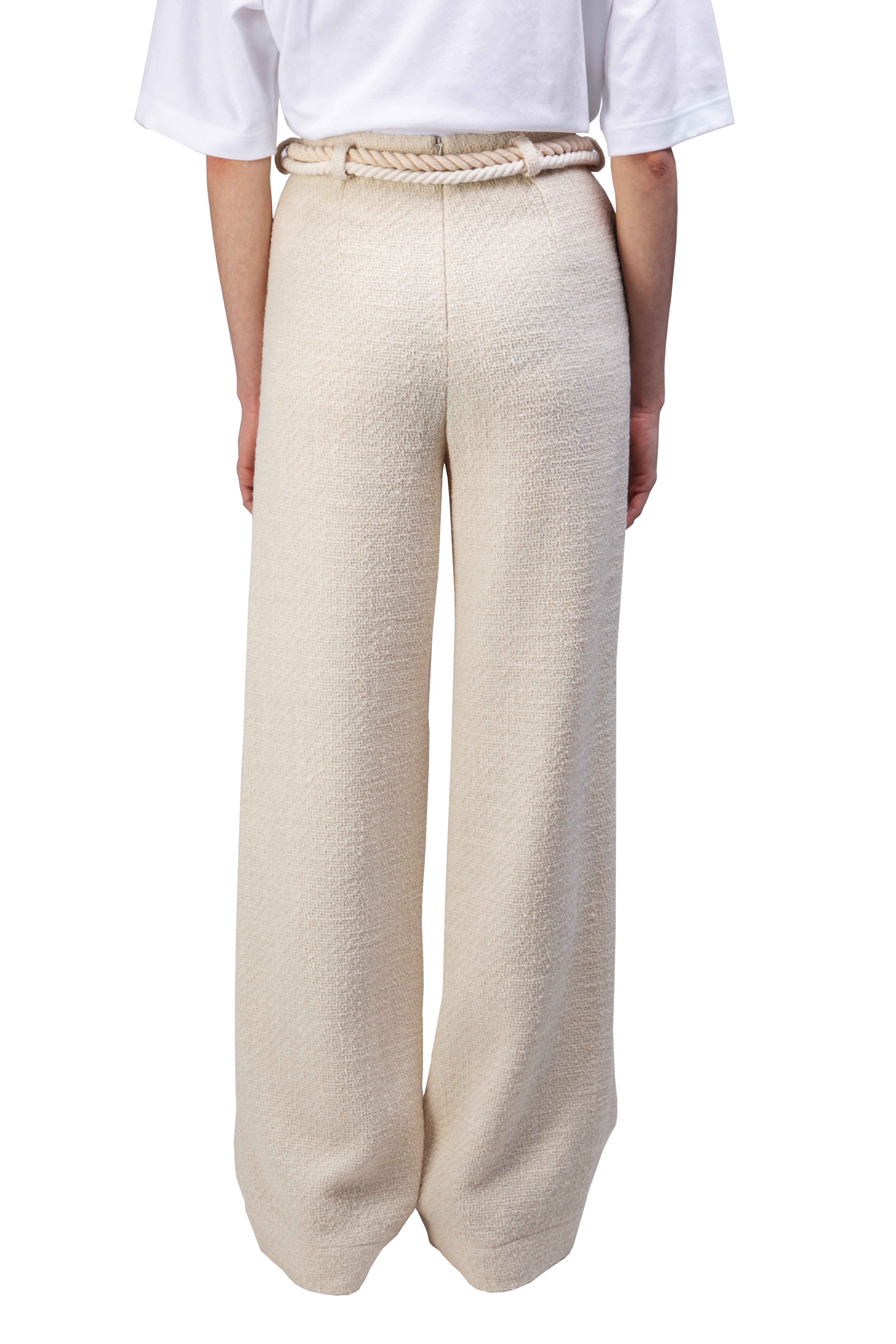 PANTALON EN LAINE VIERGE