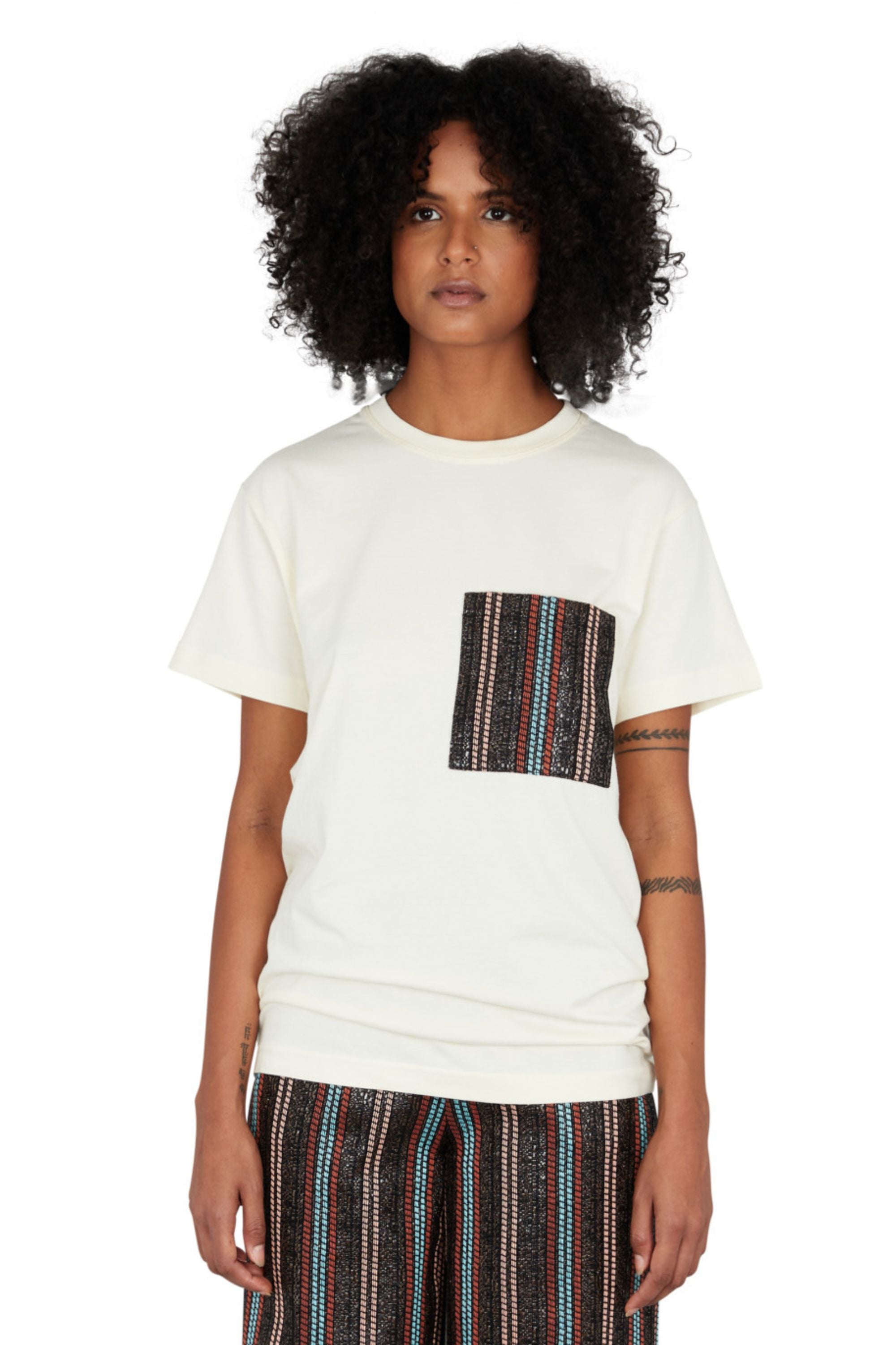 T-SHIRT À POCHE SUPIMA