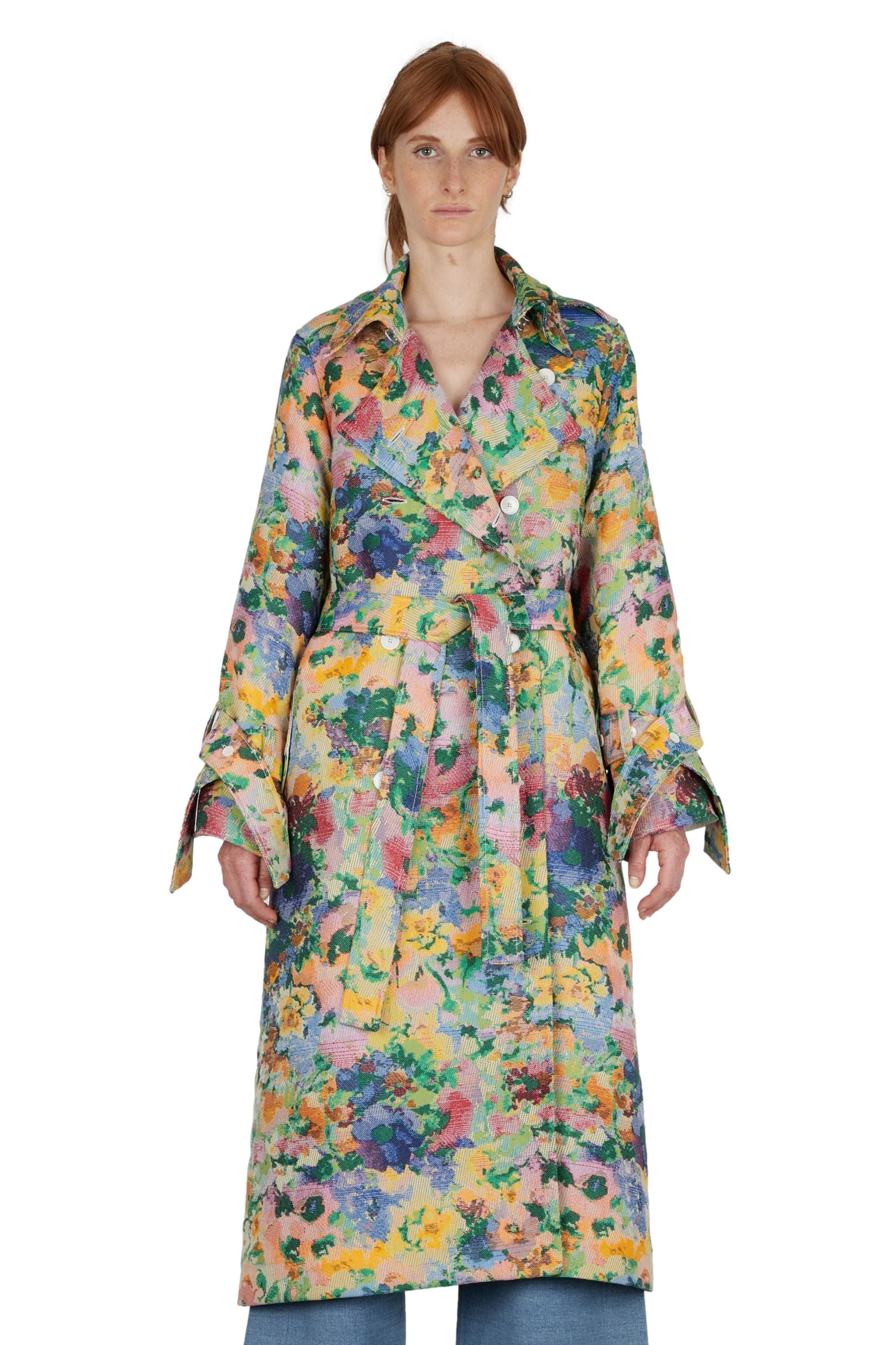 TRENCH LONG CINTRÉ