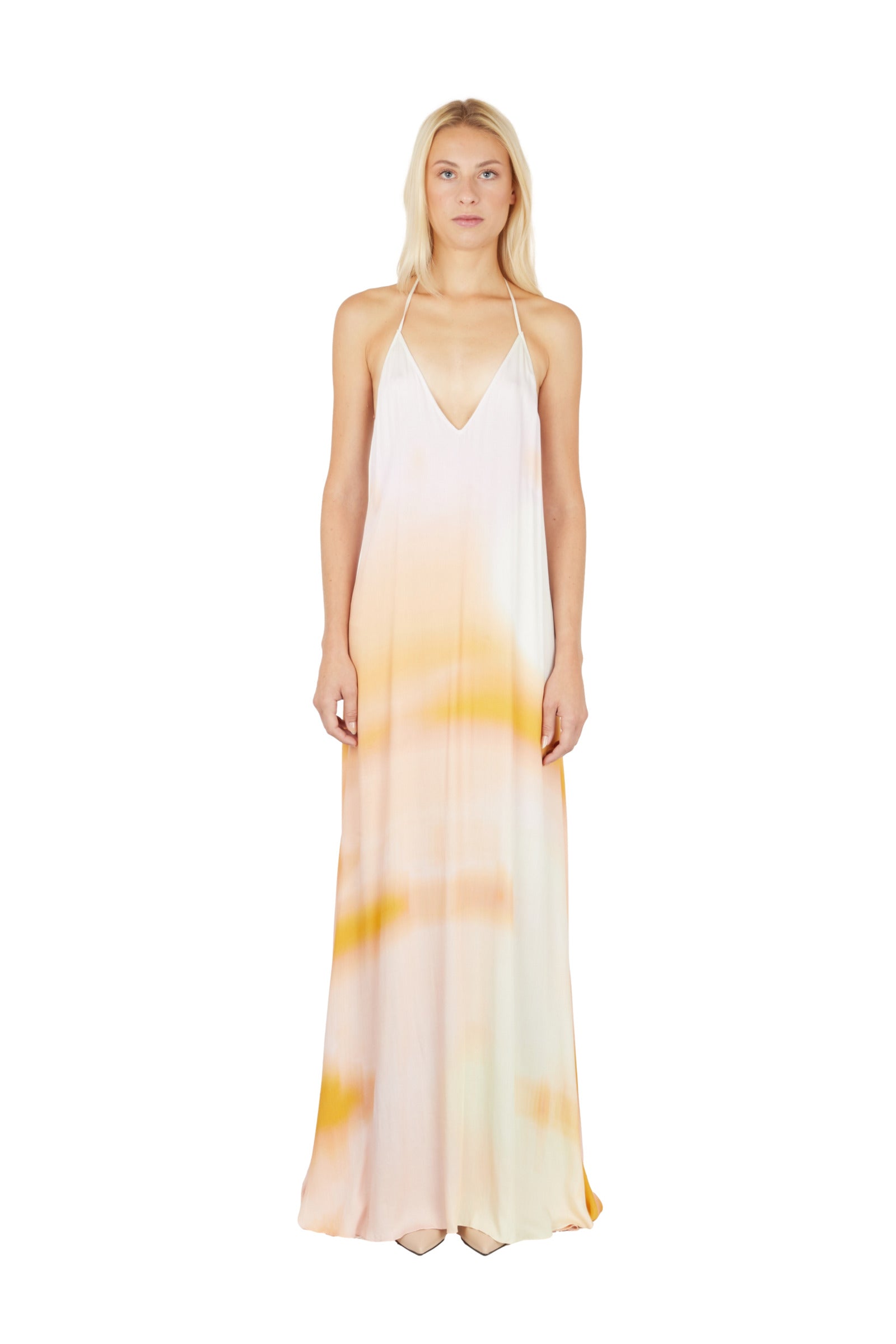 ROBE LONGUE SPAGHETTI