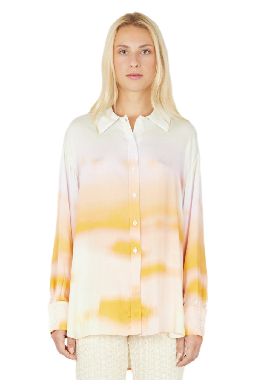 Tie & dye sunset shirt