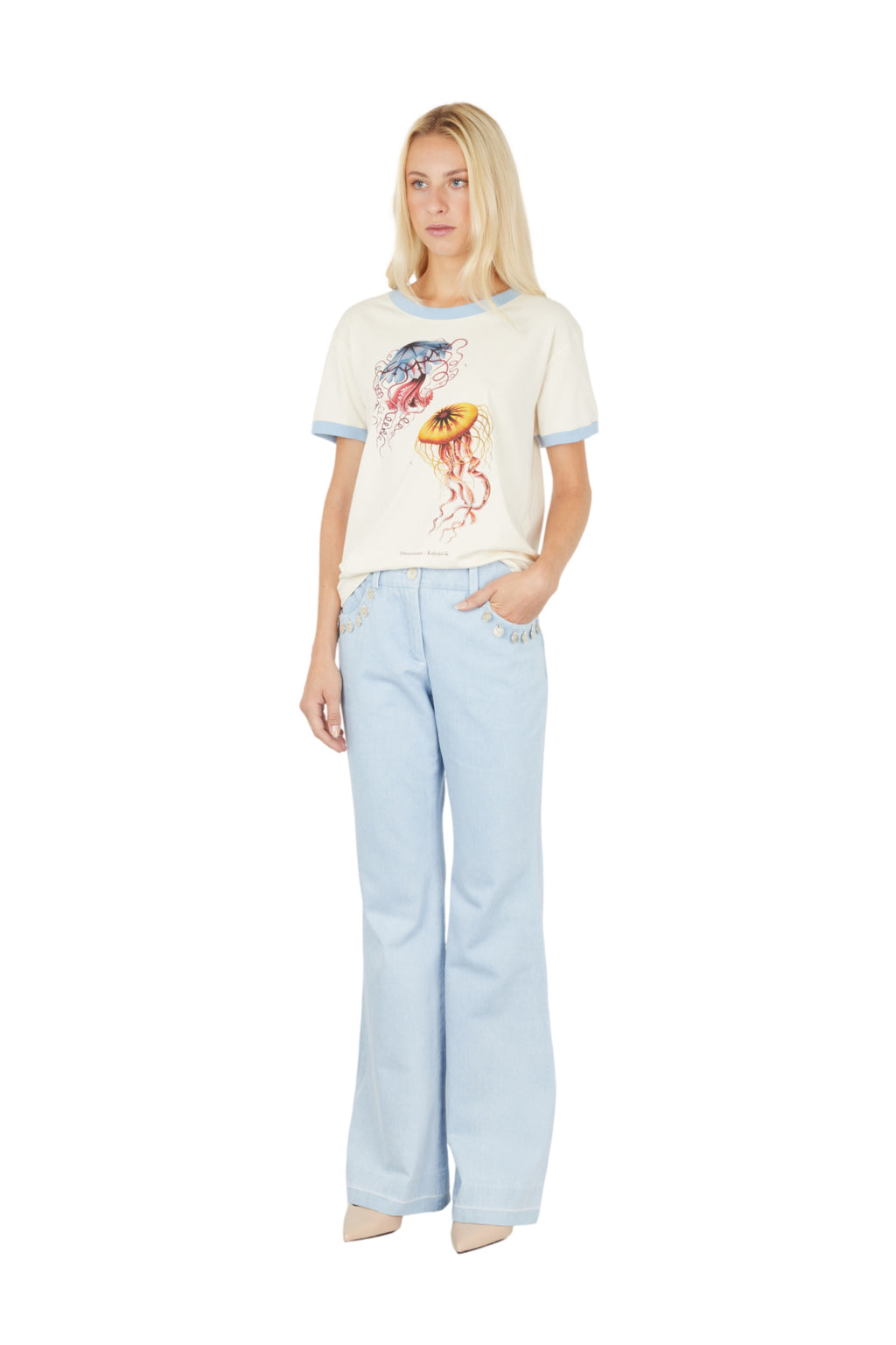 T-SHIRT IMPRIMÉ MÉDUSE