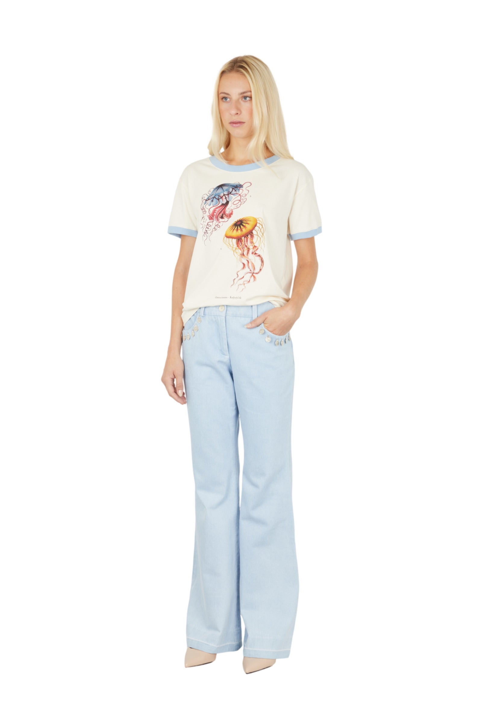 T-SHIRT IMPRIMÉ MÉDUSE