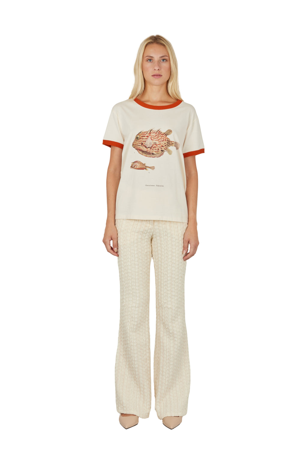 T-SHIRT IMPRIMÉ POISSONS