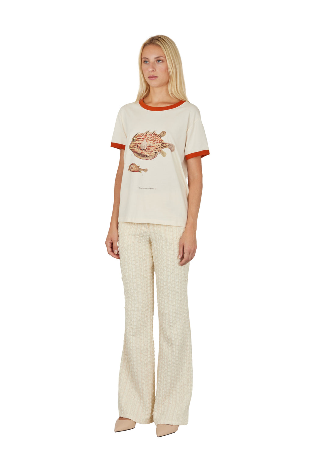 T-SHIRT IMPRIMÉ POISSONS