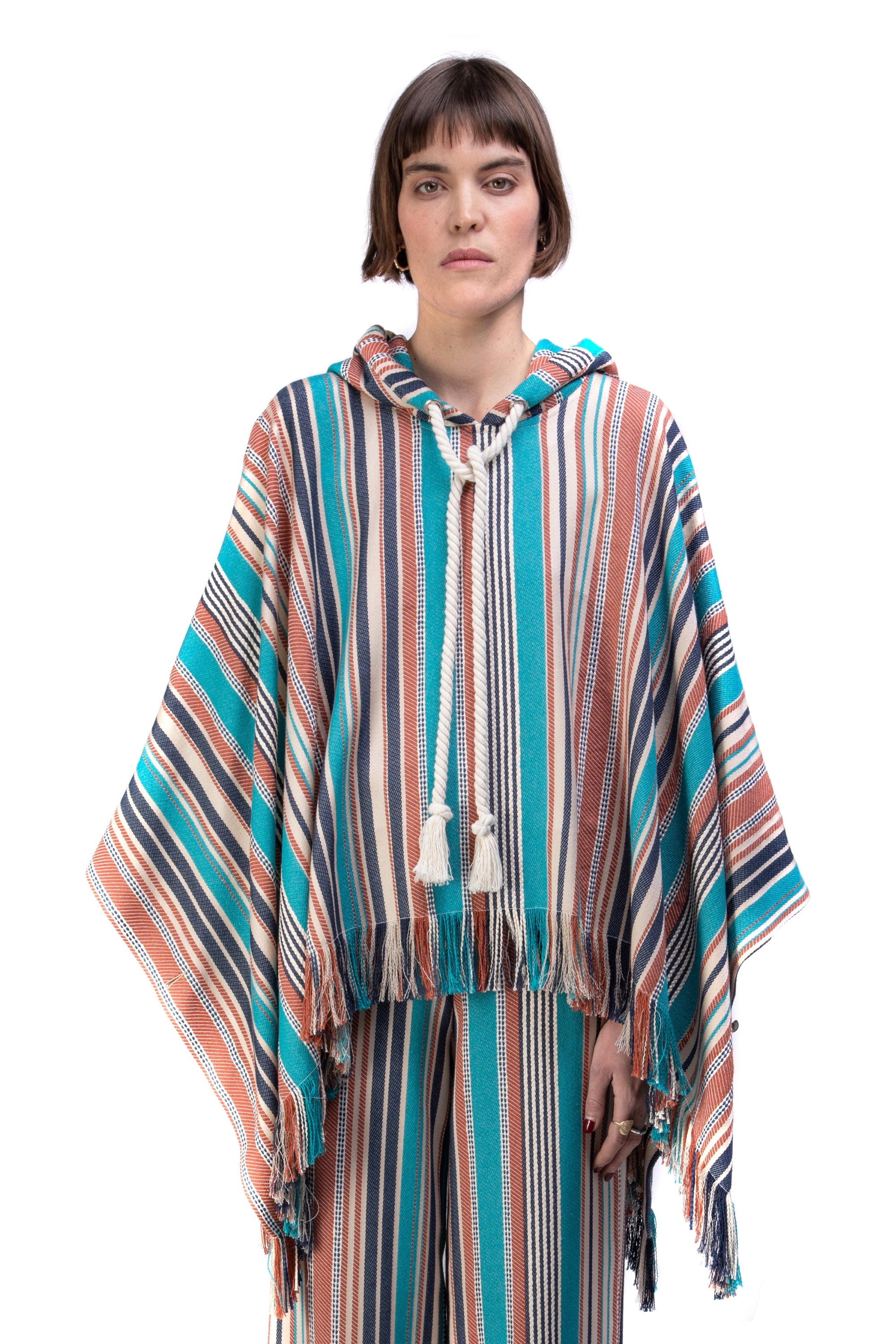 HAND-WOVEN CAPE