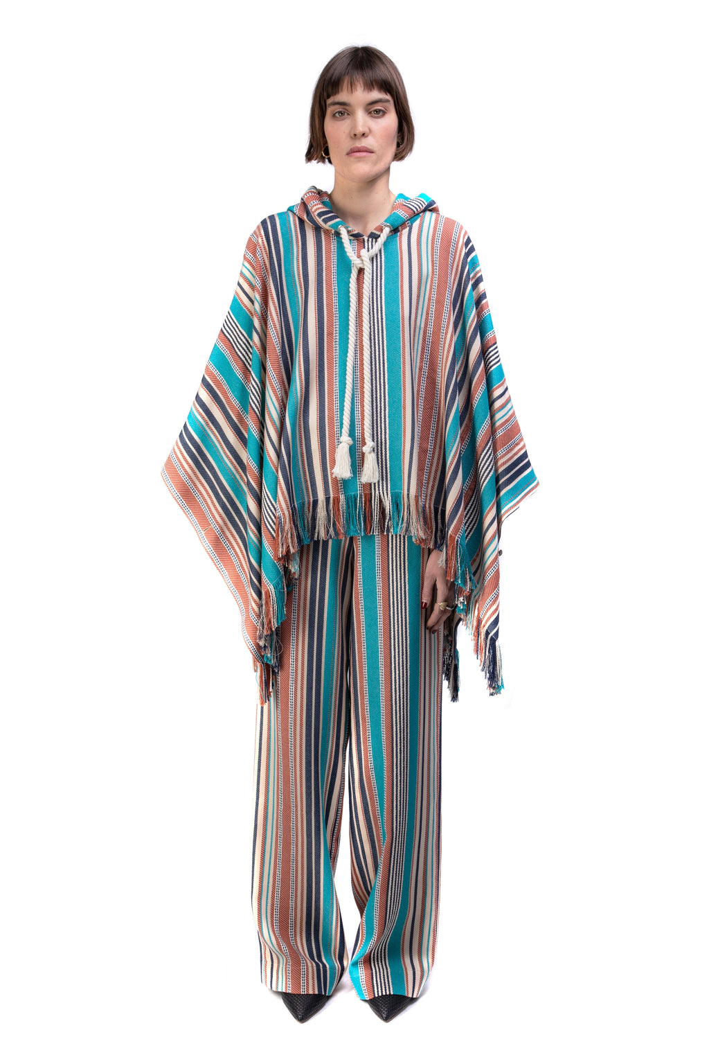 HAND-WOVEN CAPE