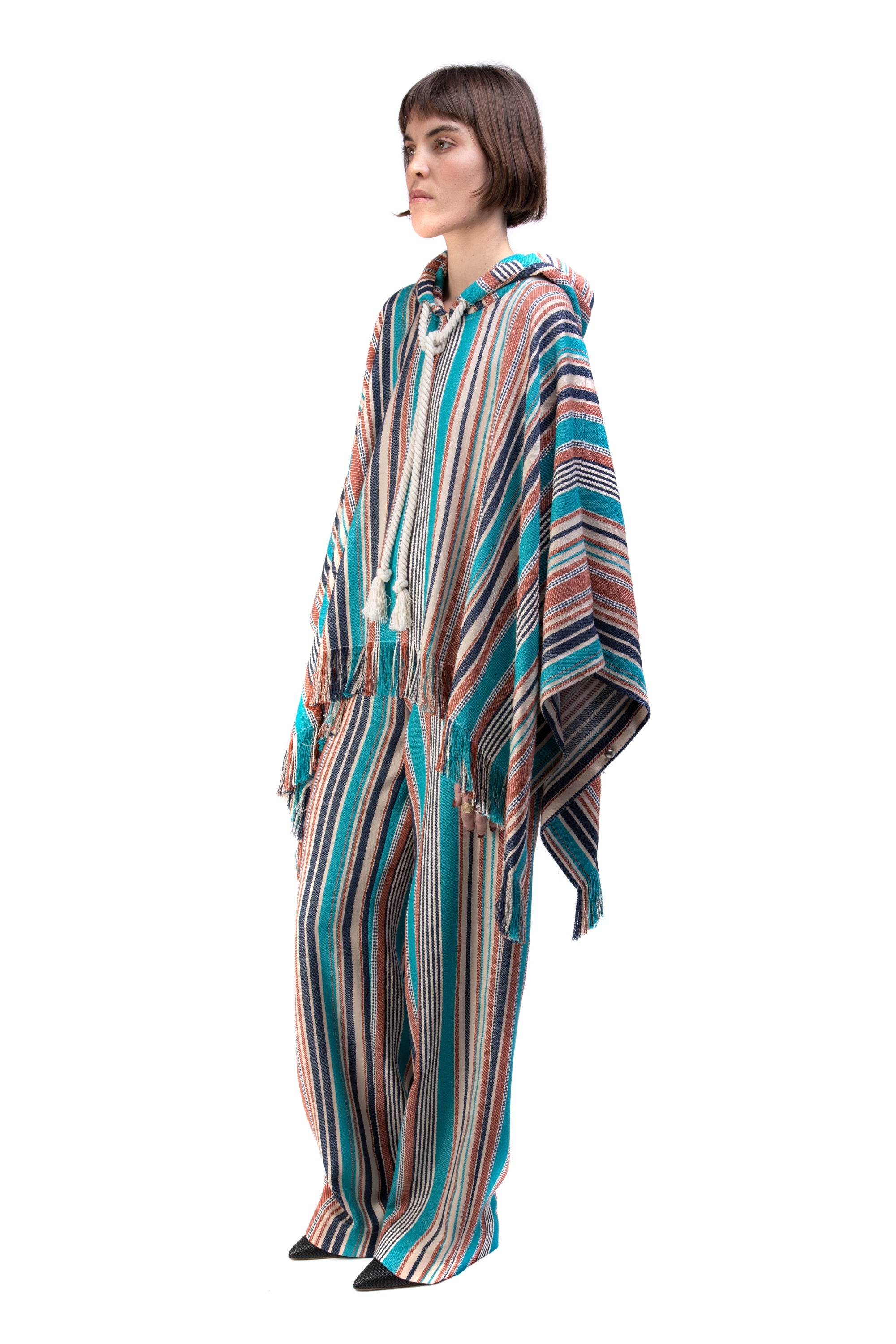 HAND-WOVEN CAPE