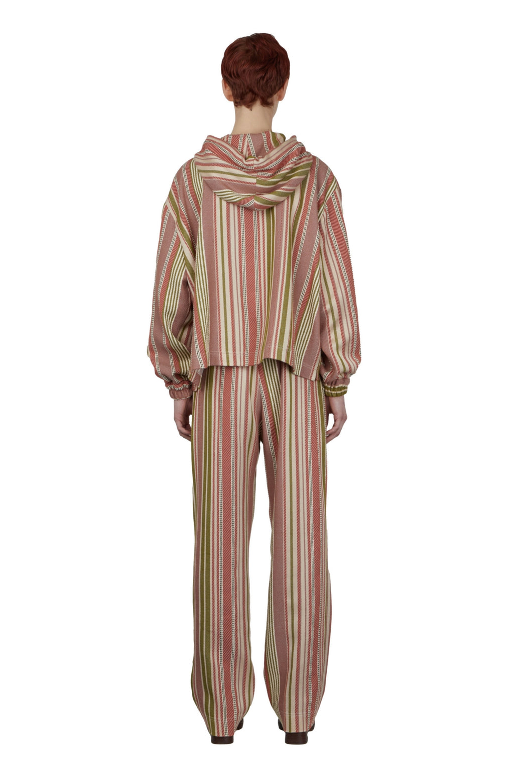 PANTALON LOOSE TISSE MAIN