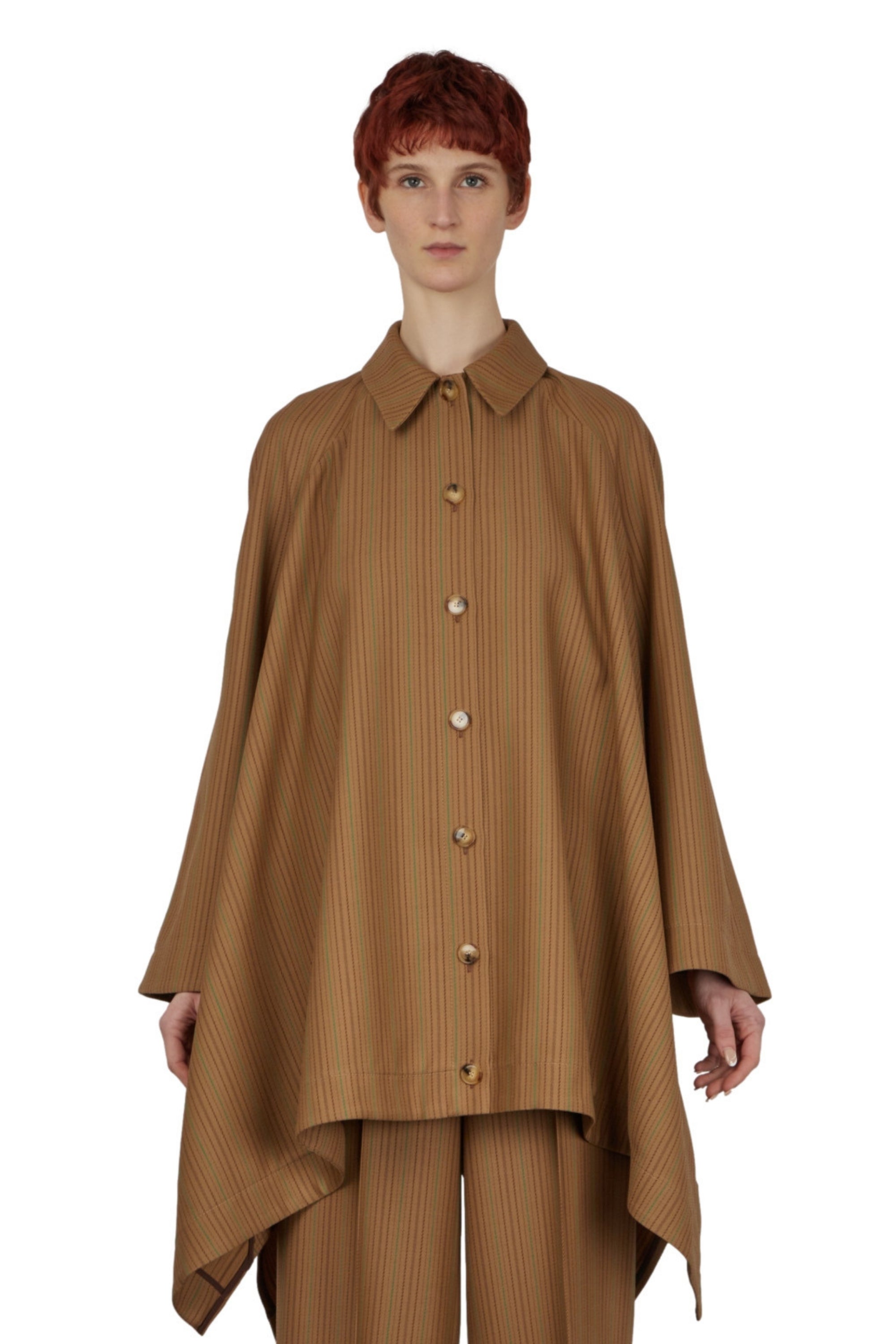 SURCHEMISE OVERSIZE DRAPÉE