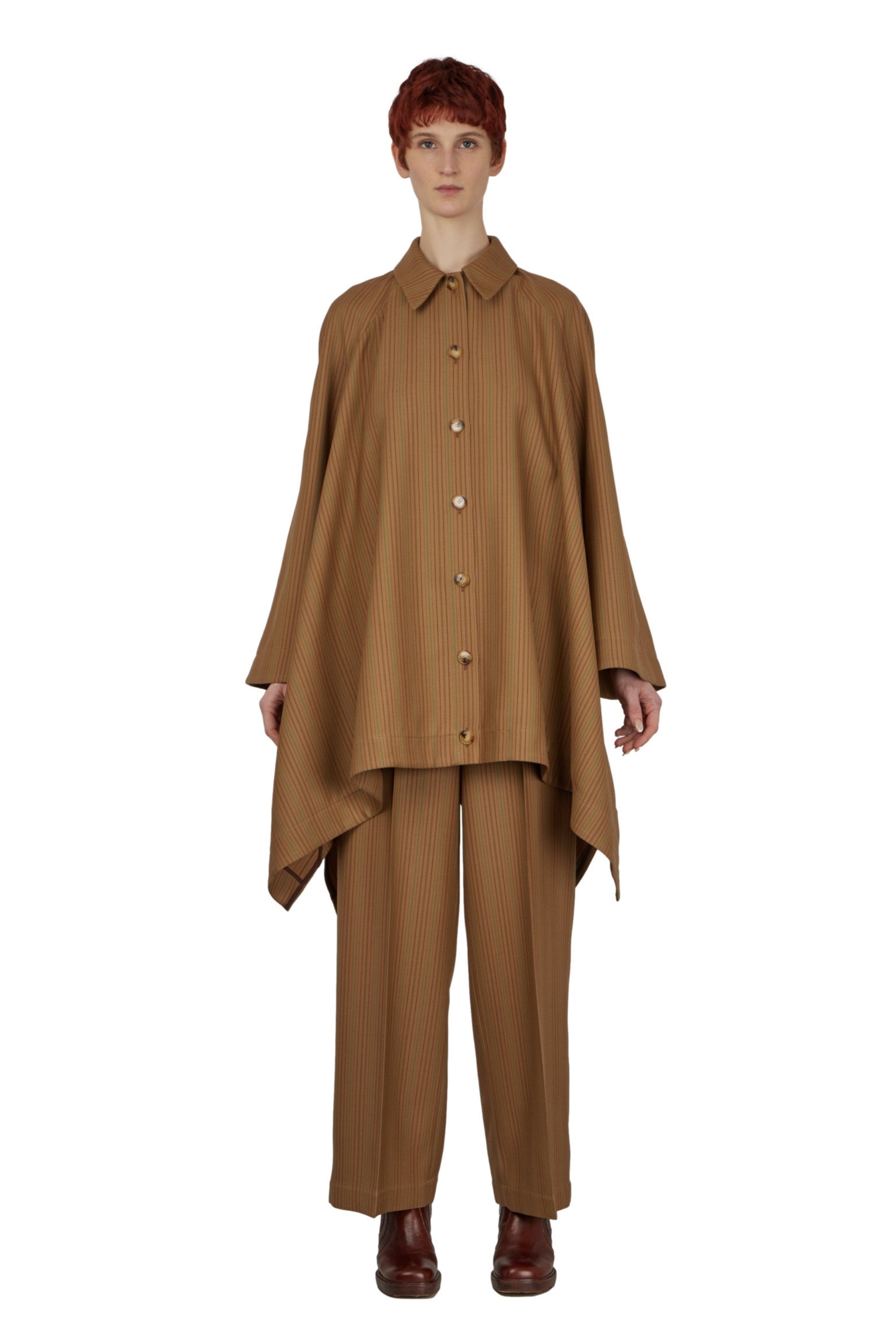 SURCHEMISE OVERSIZE DRAPÉE