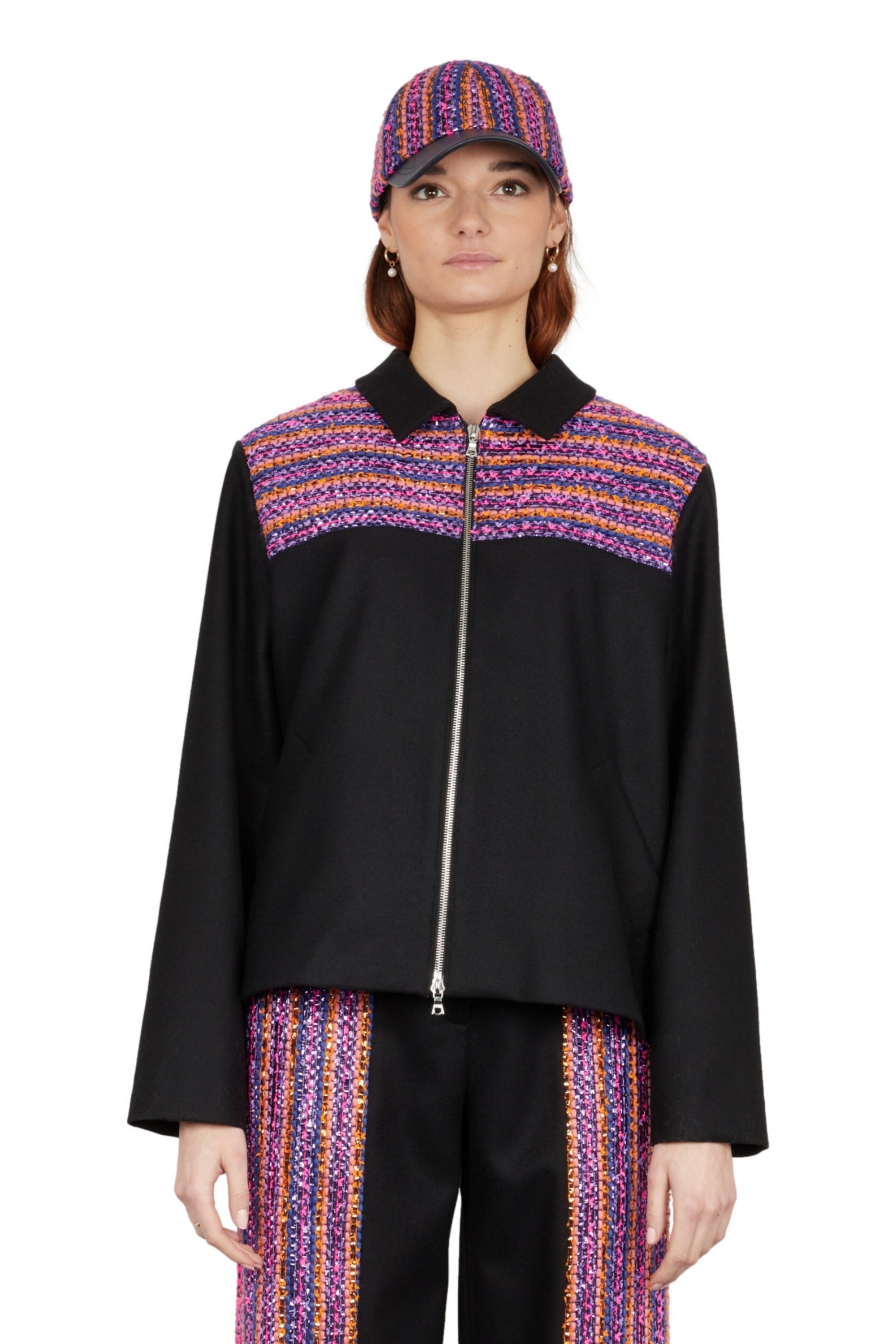 VESTE AVEC EMPIÈCEMENT