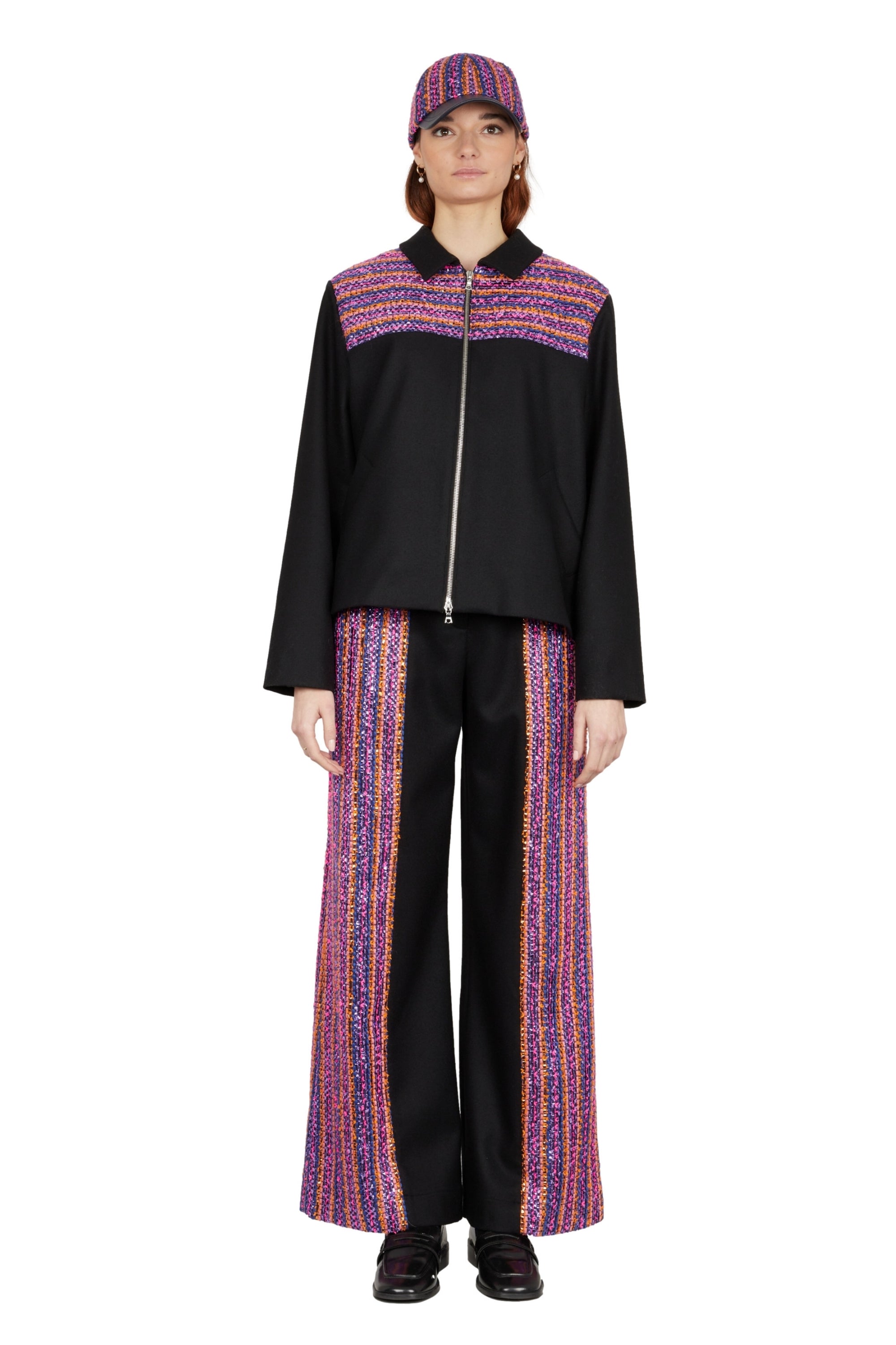 VESTE AVEC EMPIÈCEMENT