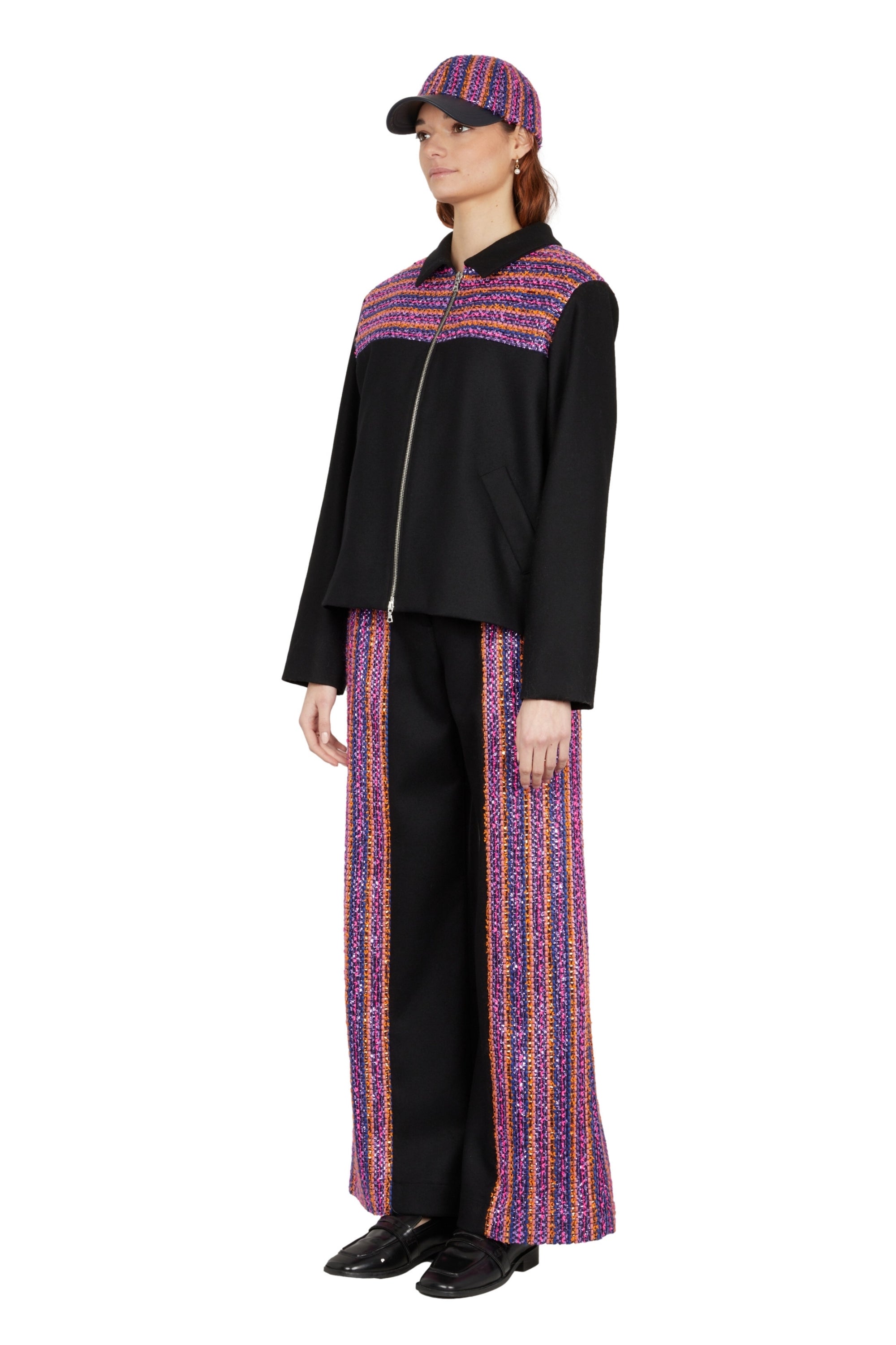 VESTE AVEC EMPIÈCEMENT