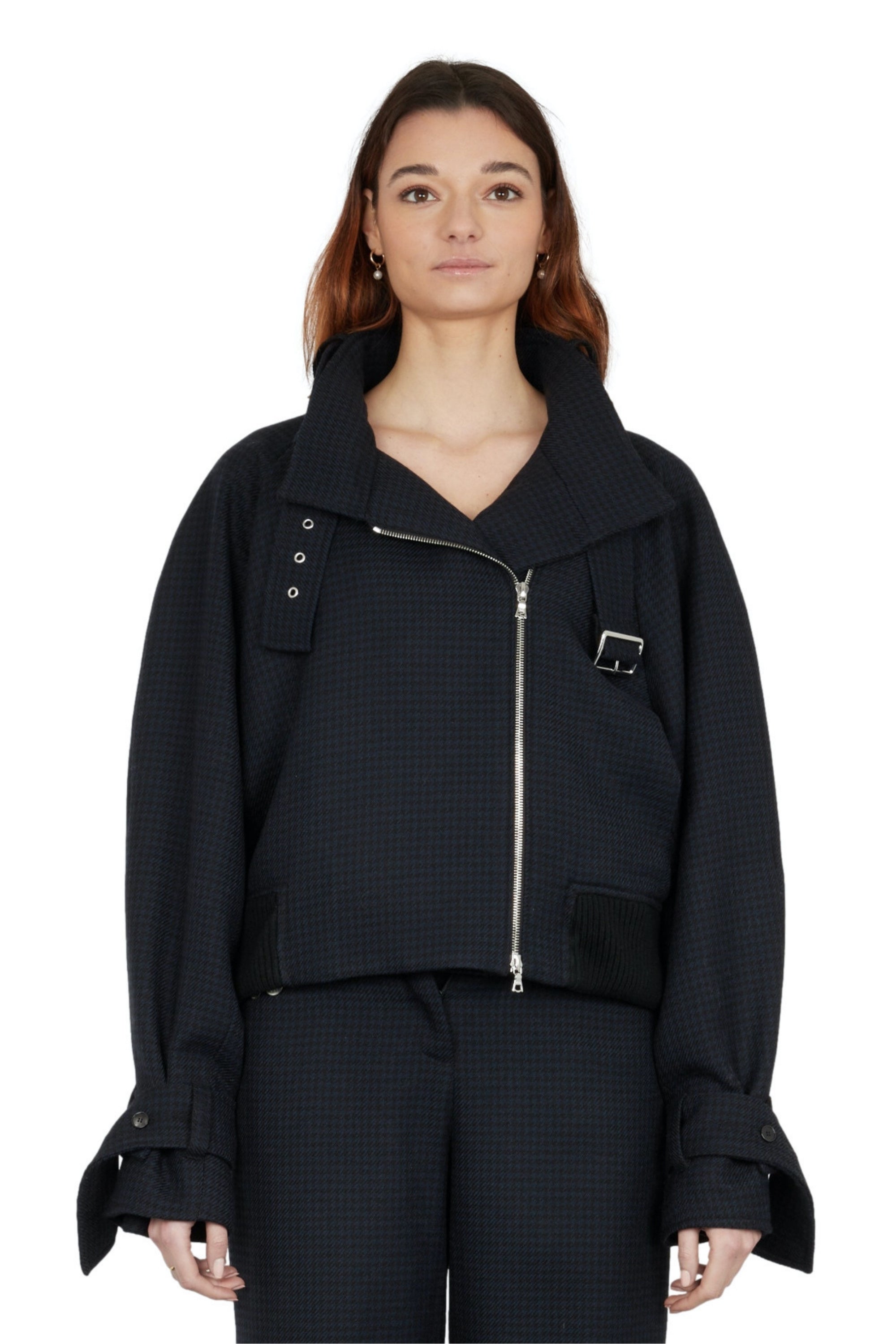 VESTE COURTE OVERSIZE