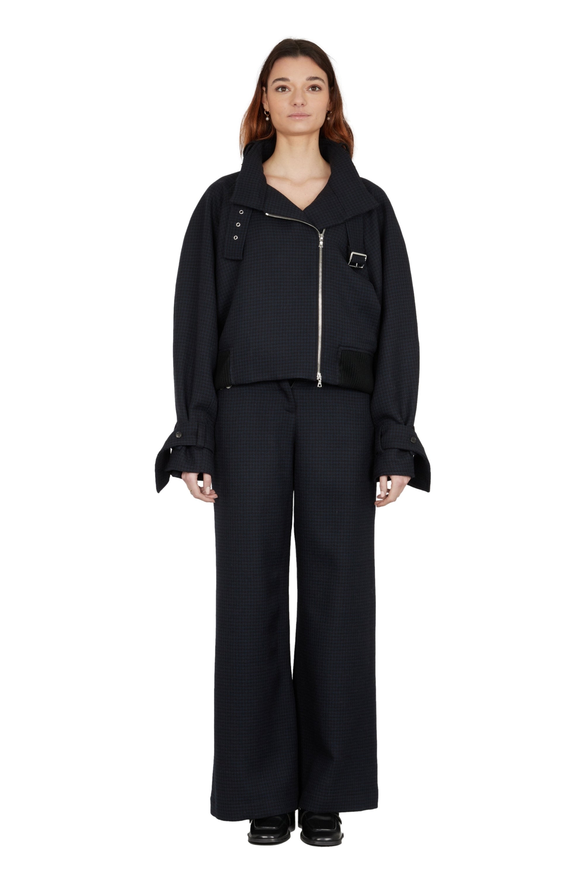 VESTE COURTE OVERSIZE