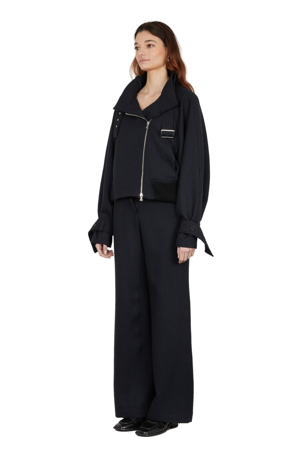 VESTE COURTE OVERSIZE