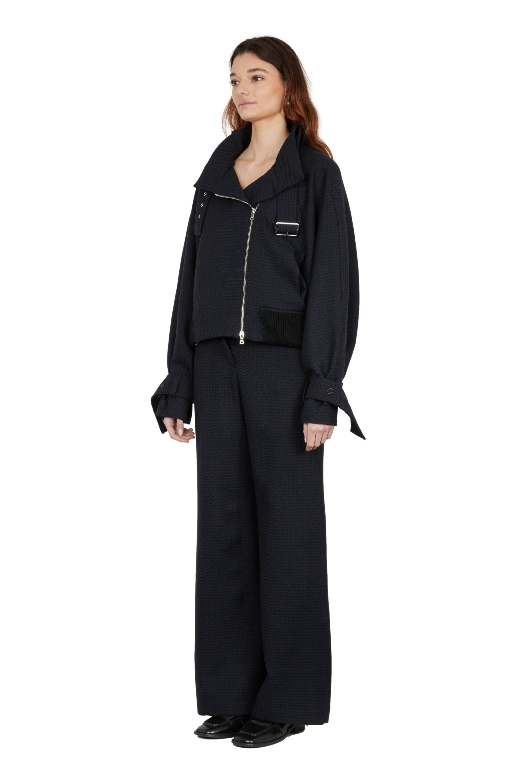 VESTE COURTE OVERSIZE