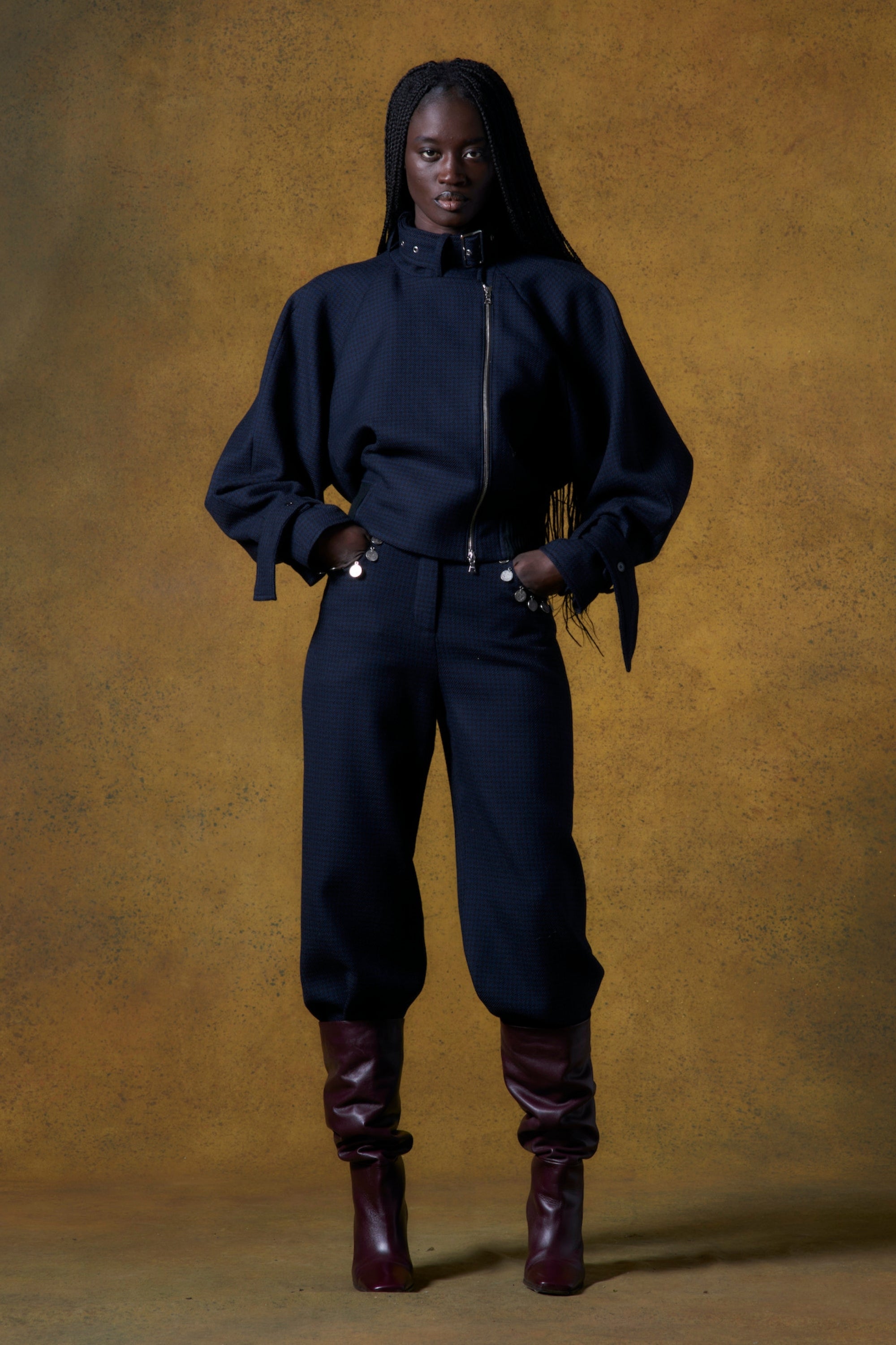 VESTE COURTE OVERSIZE