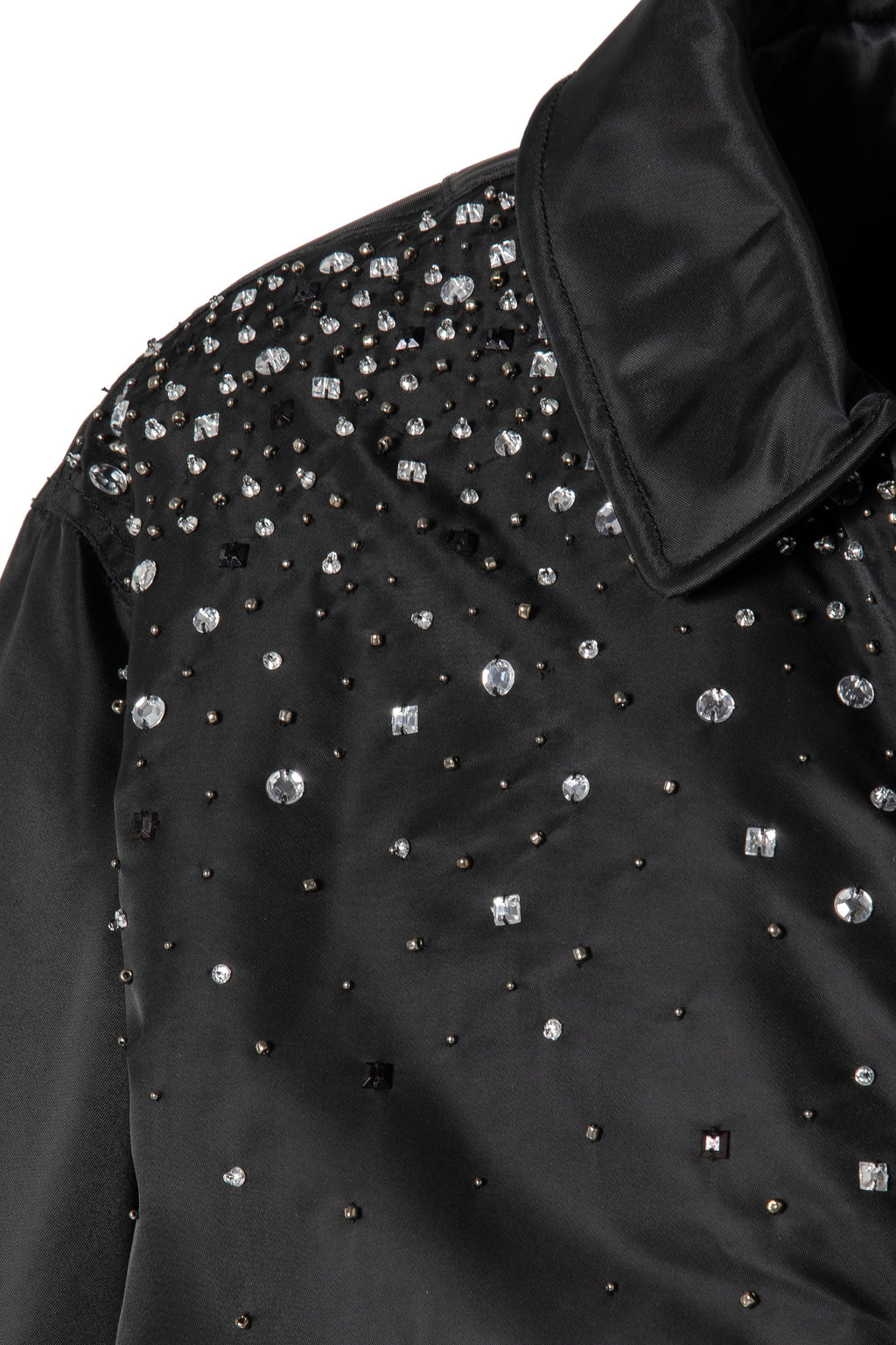 SCHOTT/BENMOYAL BOMBER BRODÉ CRISTAUX