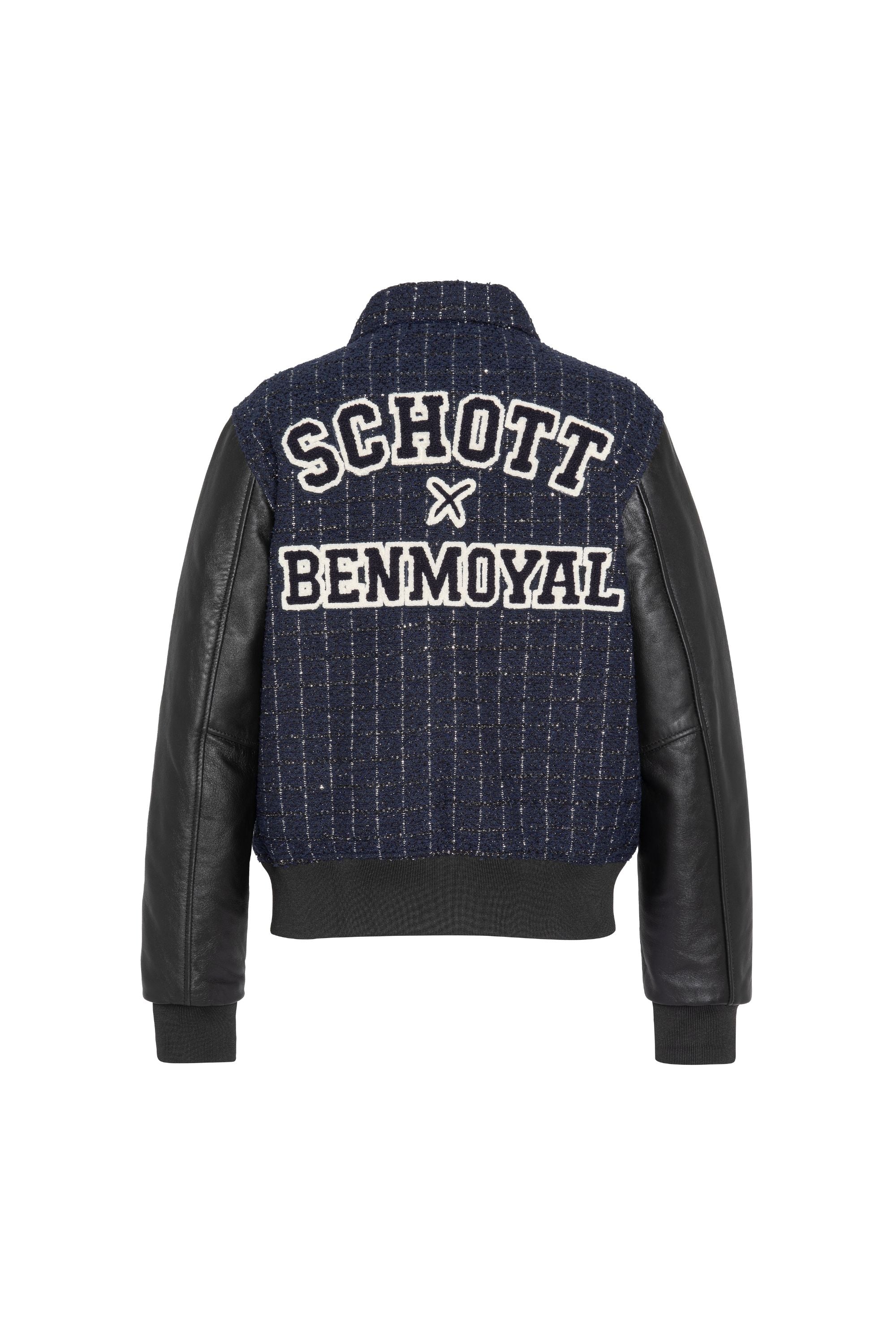 SCHOTT/BENMOYAL VARSITY JACKET