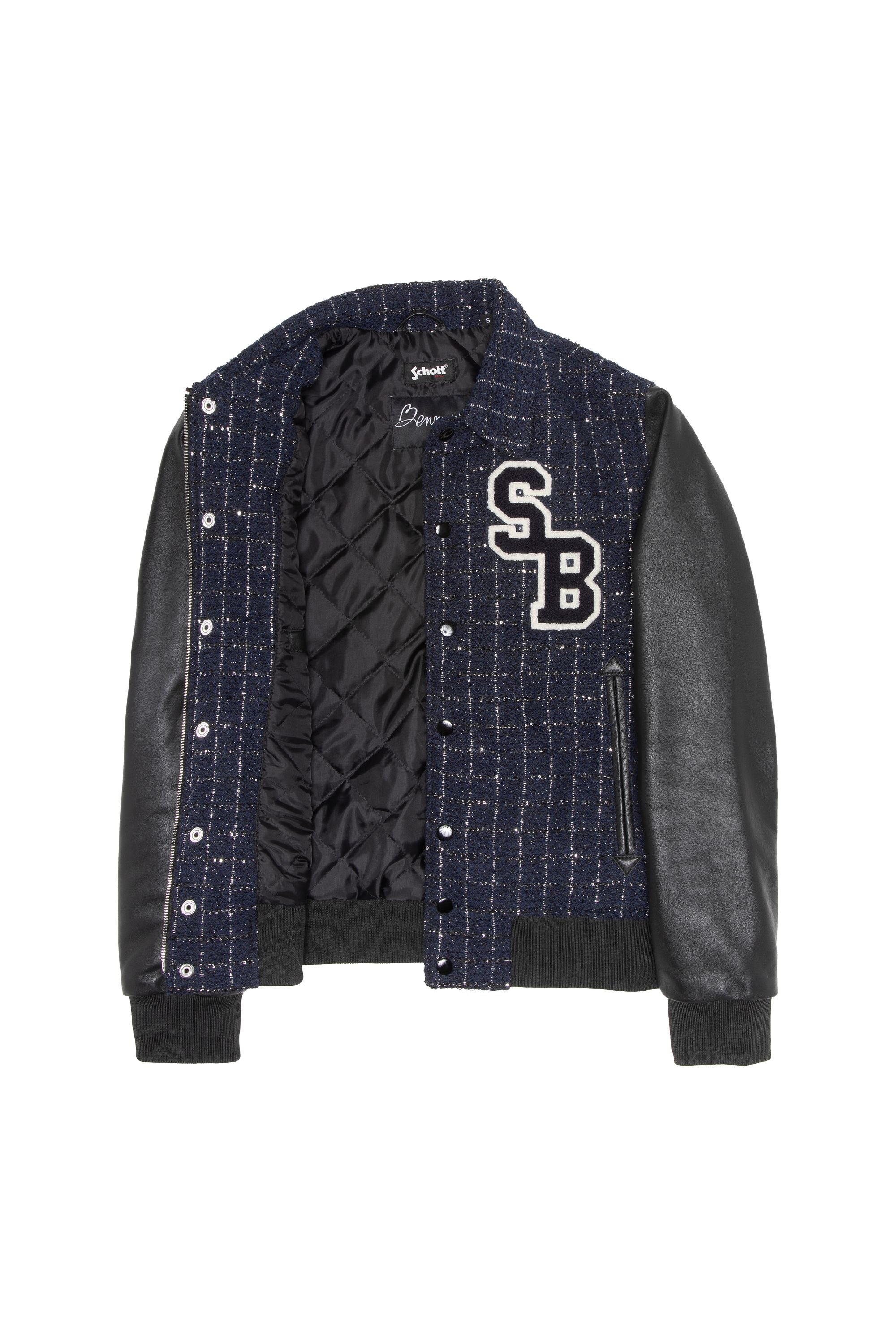 SCHOTT/BENMOYAL VARSITY JACKET