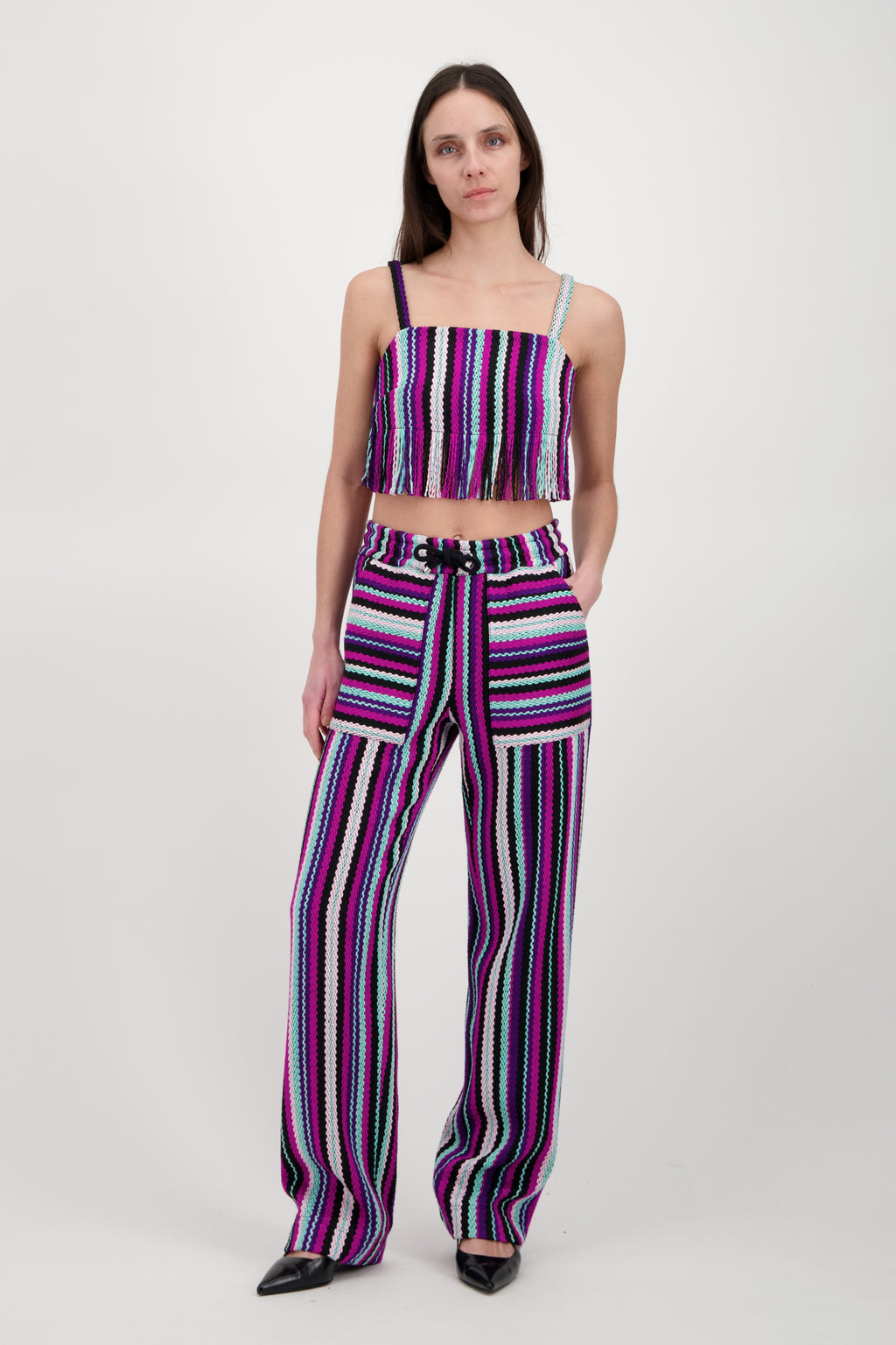 PANTALON TISSÉ MAIN