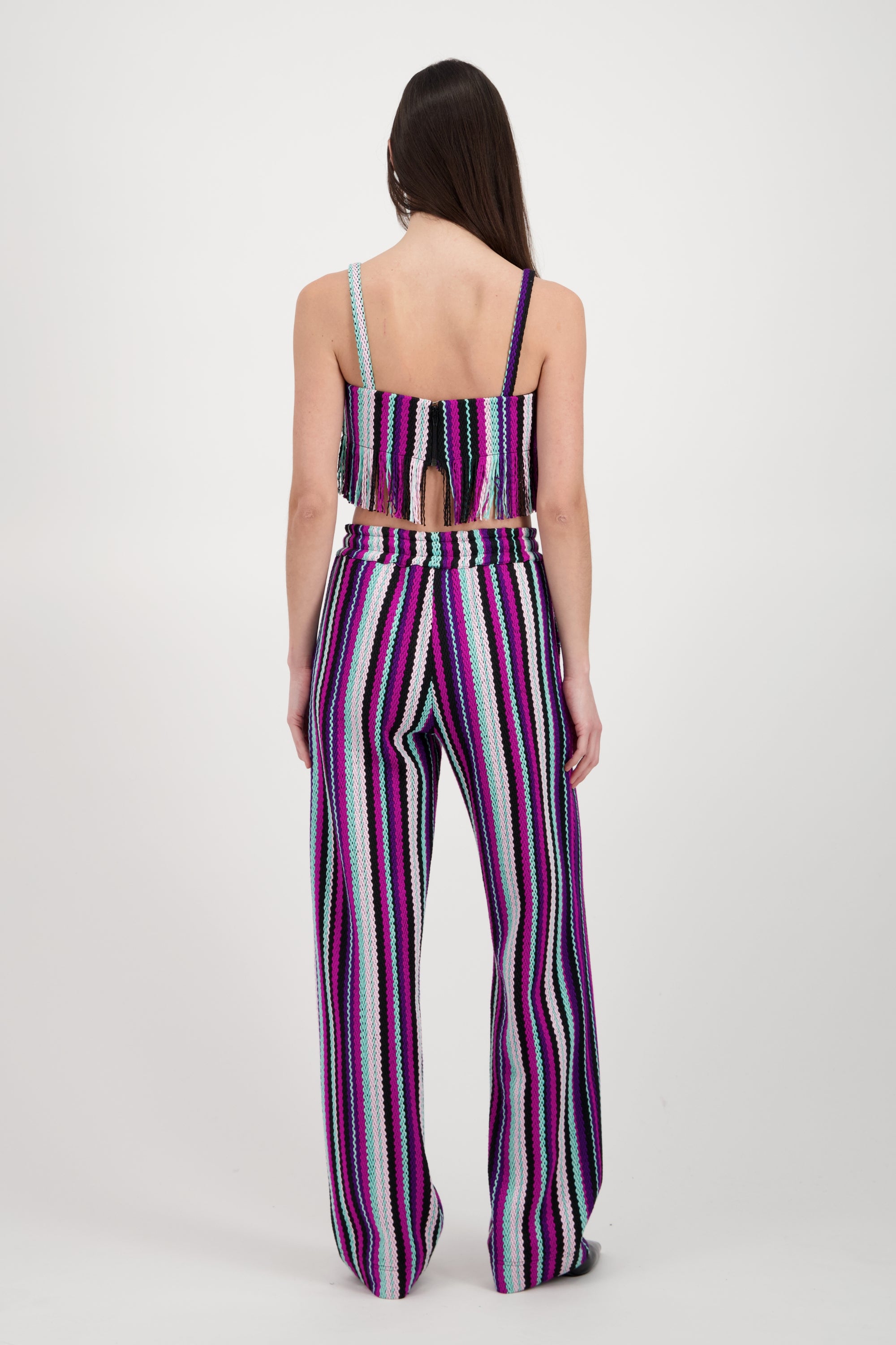 PANTALON TISSÉ MAIN