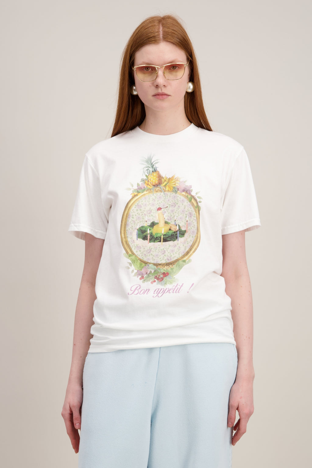 T-SHIRT BOXY (IMPRIMÉ BANANE)