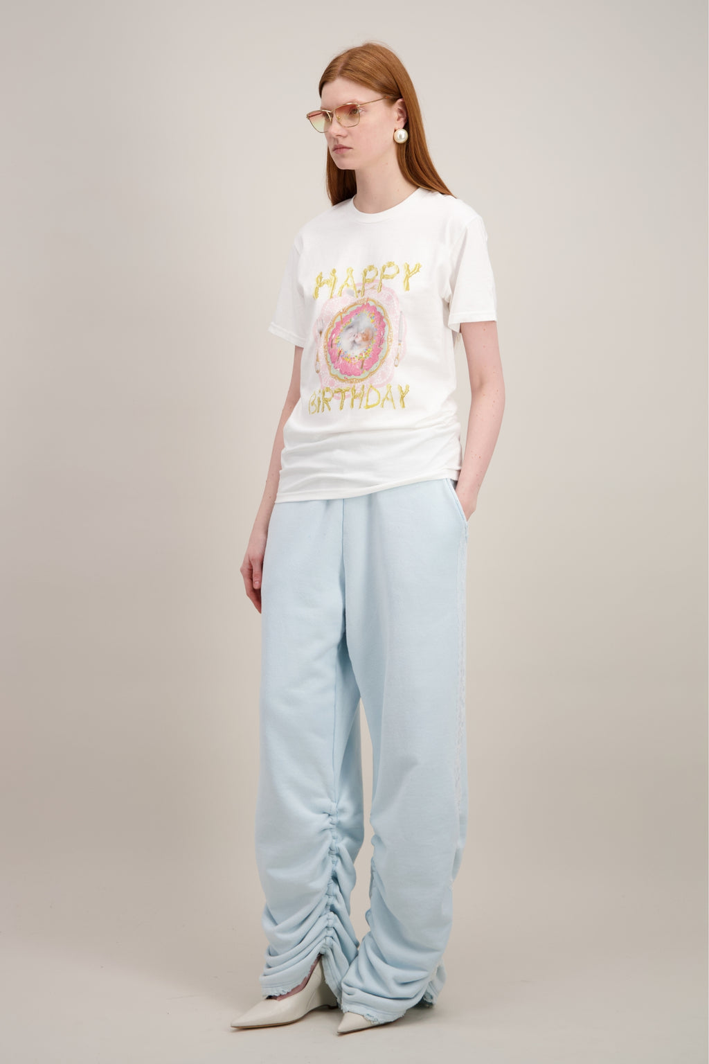 T-SHIRT BOXY (IMPRIMÉ CHAT)