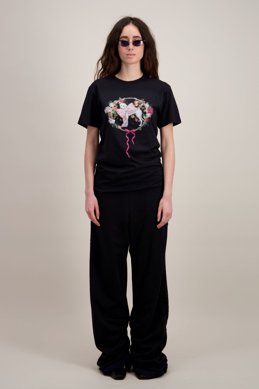 T-SHIRT BOXY (IMPRIMÉ CHIEN)
