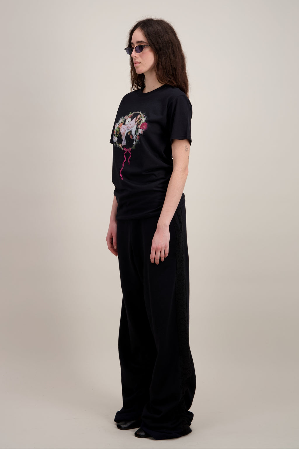 T-SHIRT BOXY (IMPRIMÉ CHIEN)