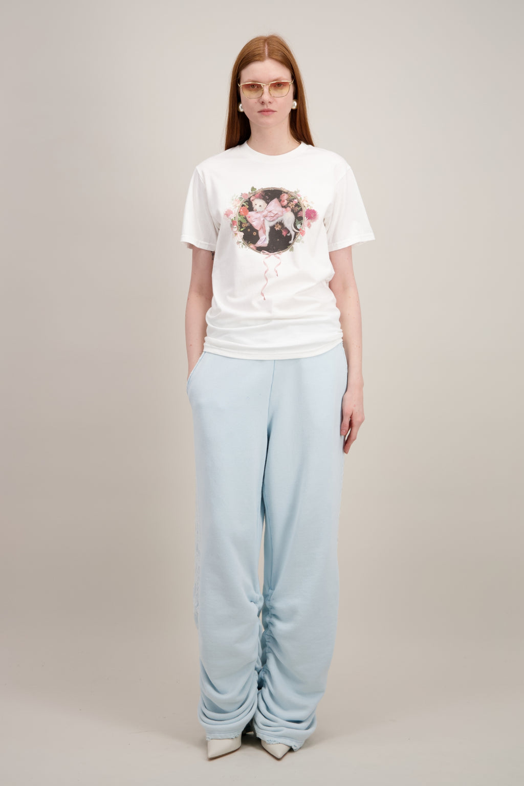 T-SHIRT BOXY (IMPRIMÉ CHIEN)
