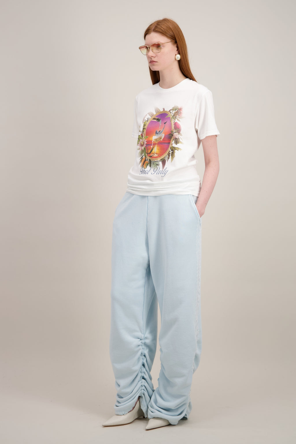 T-SHIRT BOXY (IMPRIMÉ DAUPHIN)