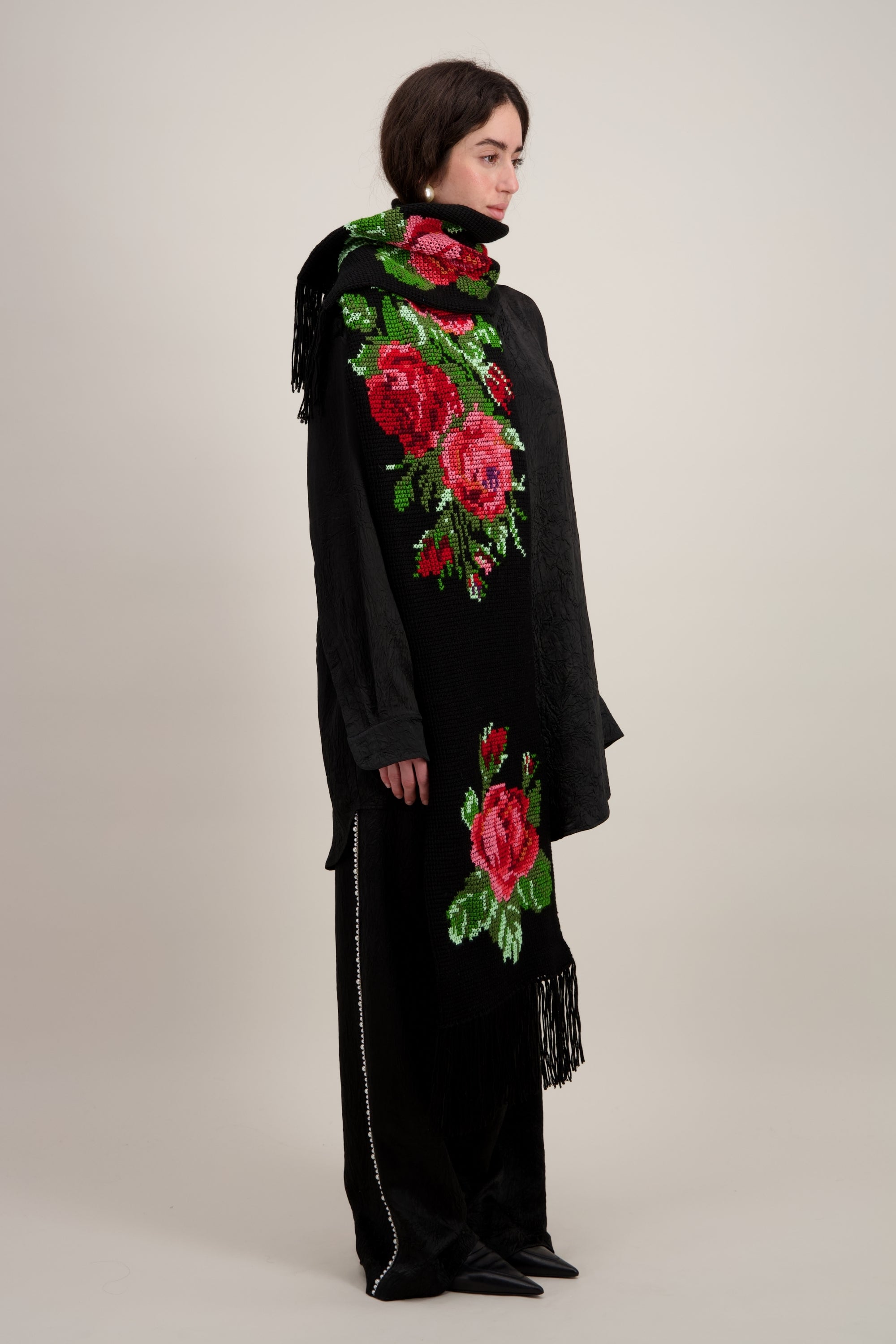 ÉCHARPE EN CROCHET
