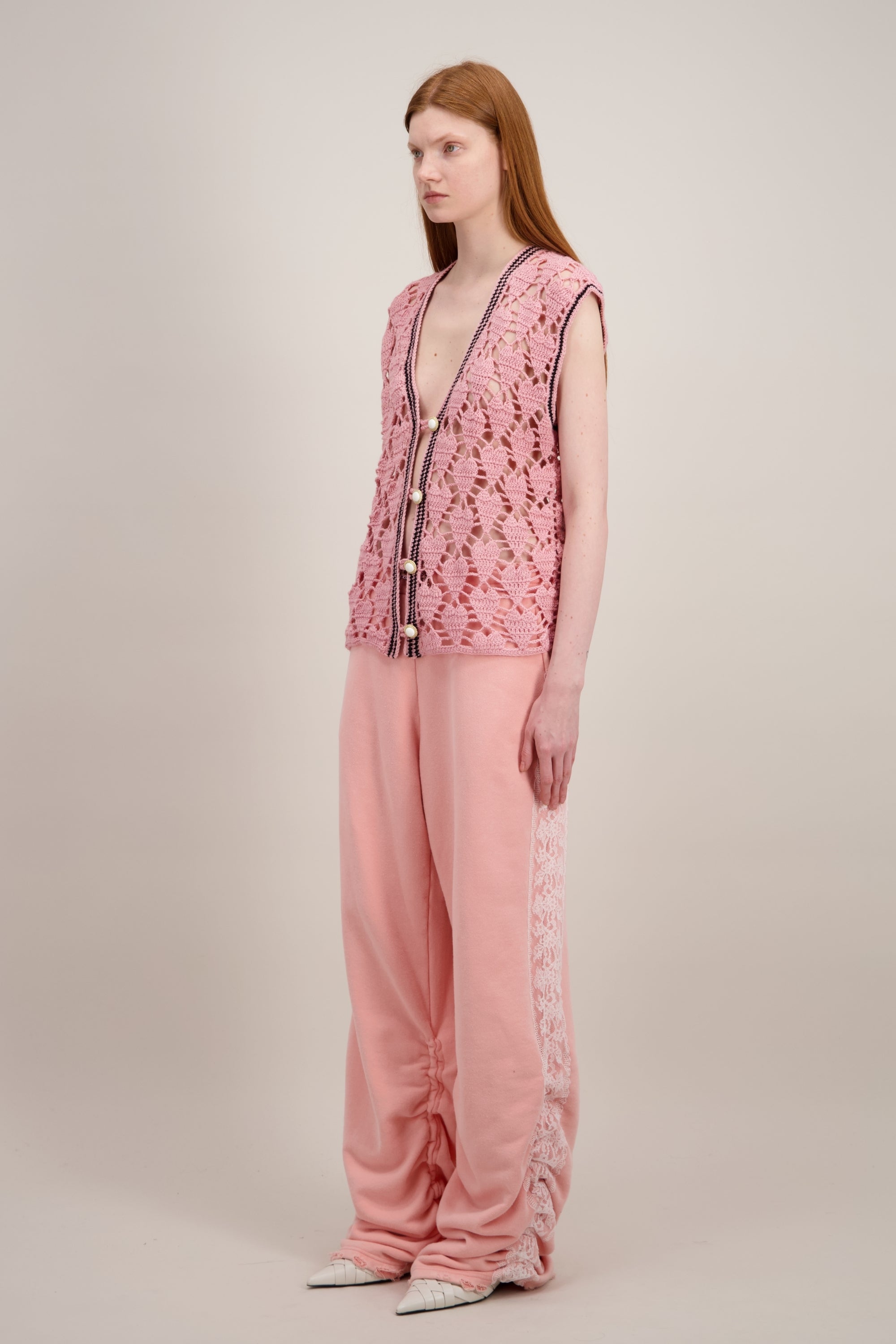 VESTE EN CROCHET