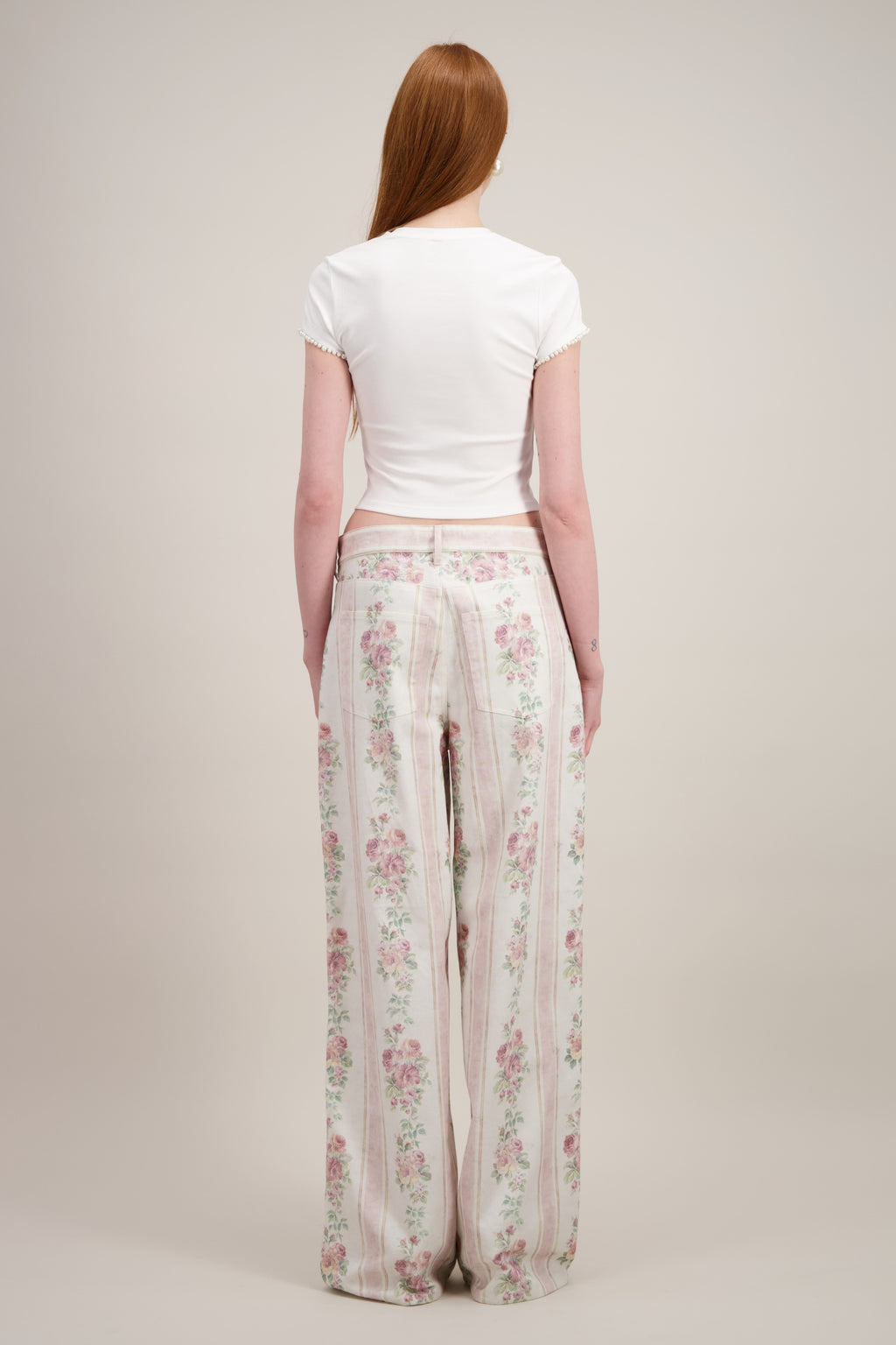 T-SHIRT CROP (IMPRIMÉ CHAT)