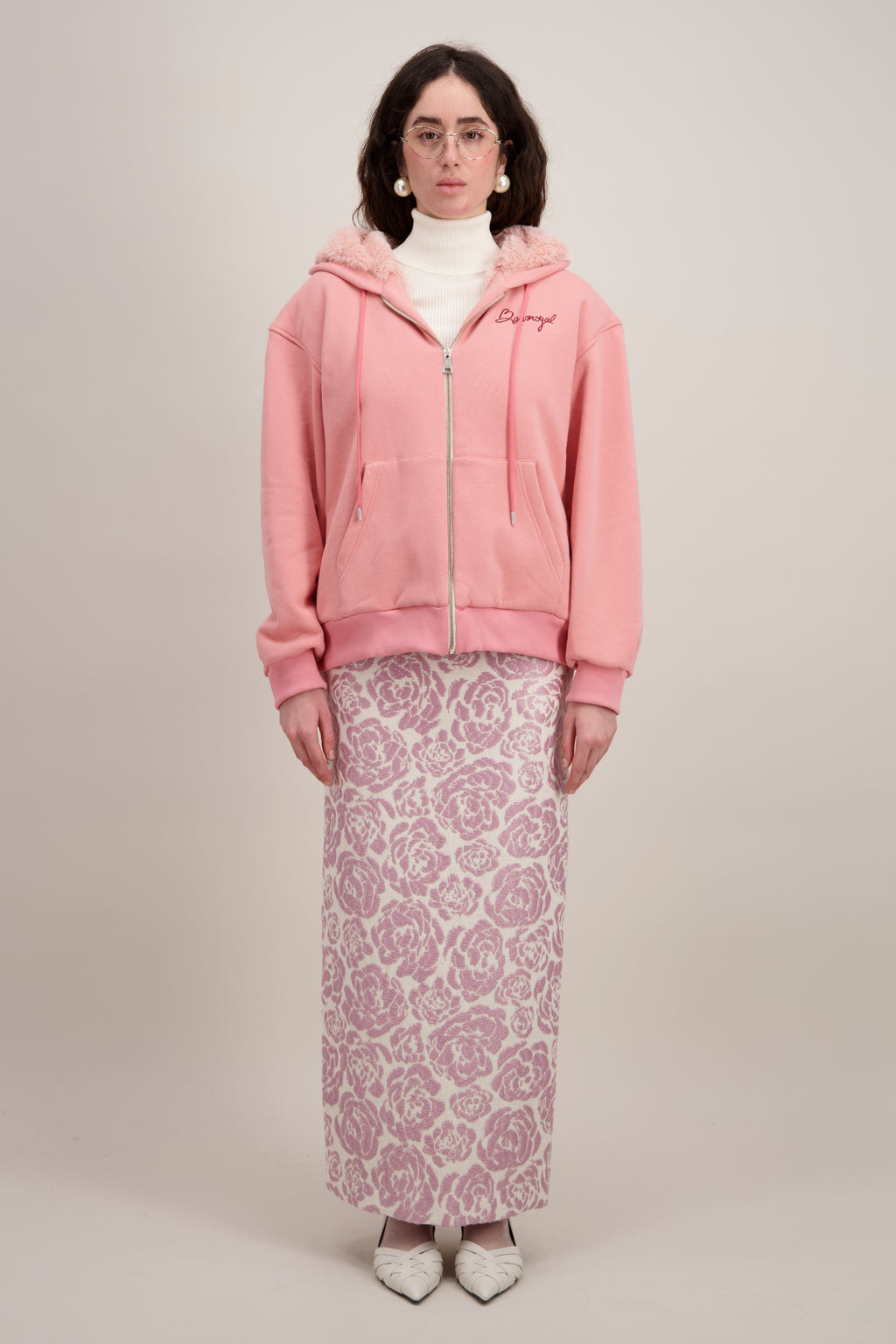 HOODIE FAUSSE FOURRURE