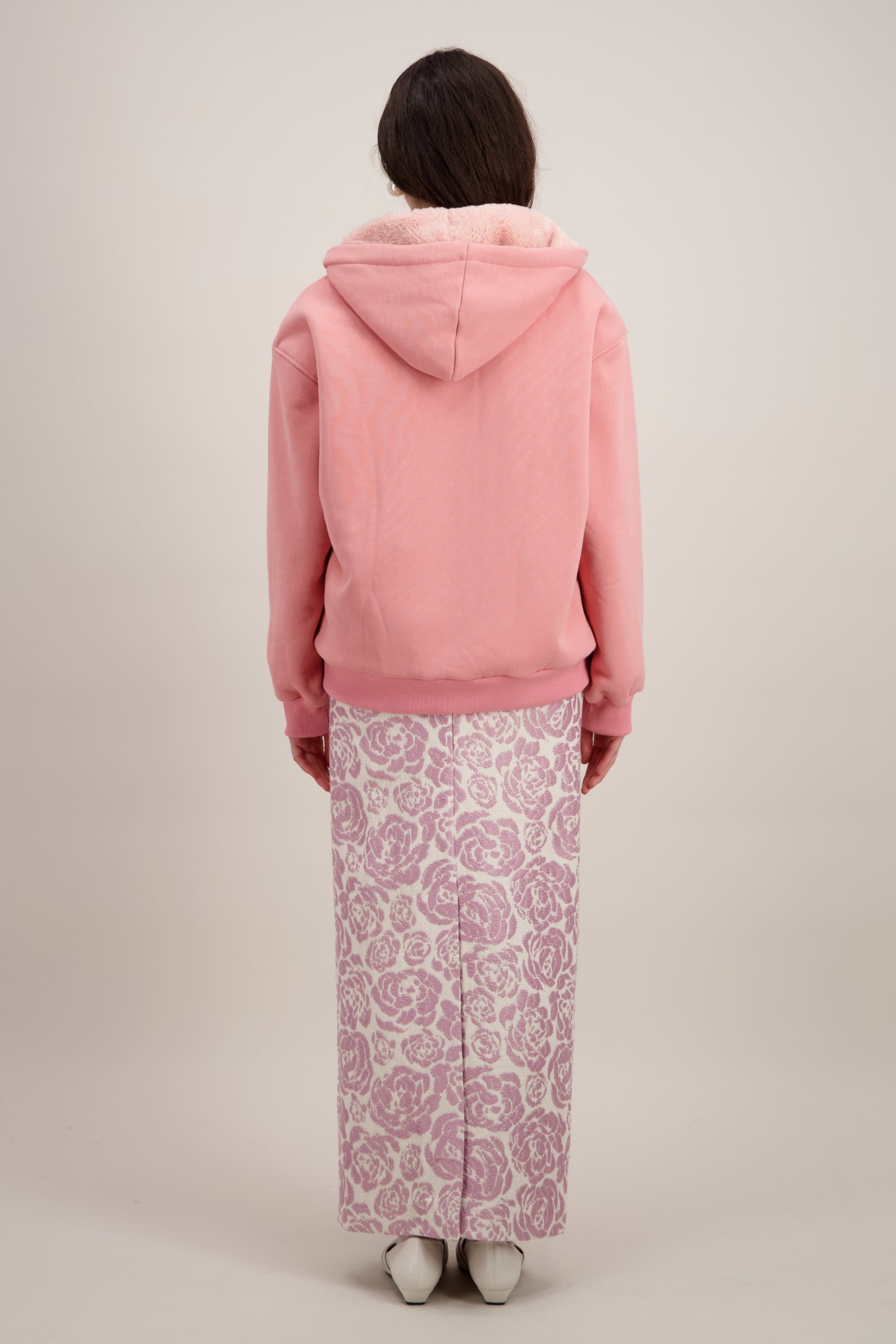 HOODIE FAUSSE FOURRURE