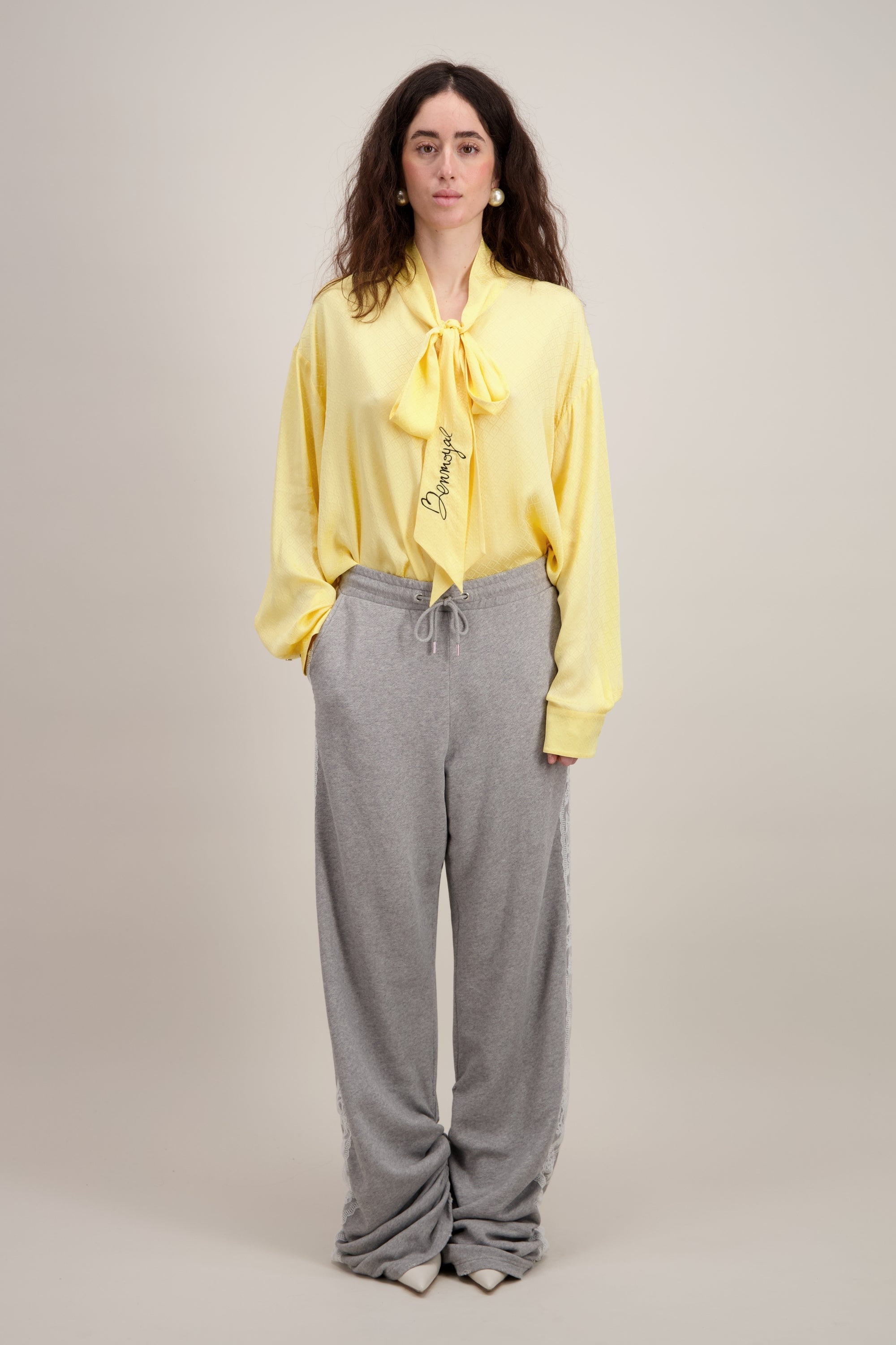 PANTALON DE SURVÊTEMENT FRONCÉ