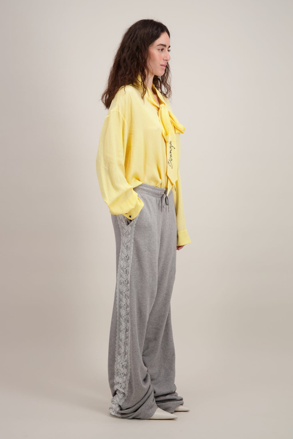 PANTALON DE SURVÊTEMENT FRONCÉ