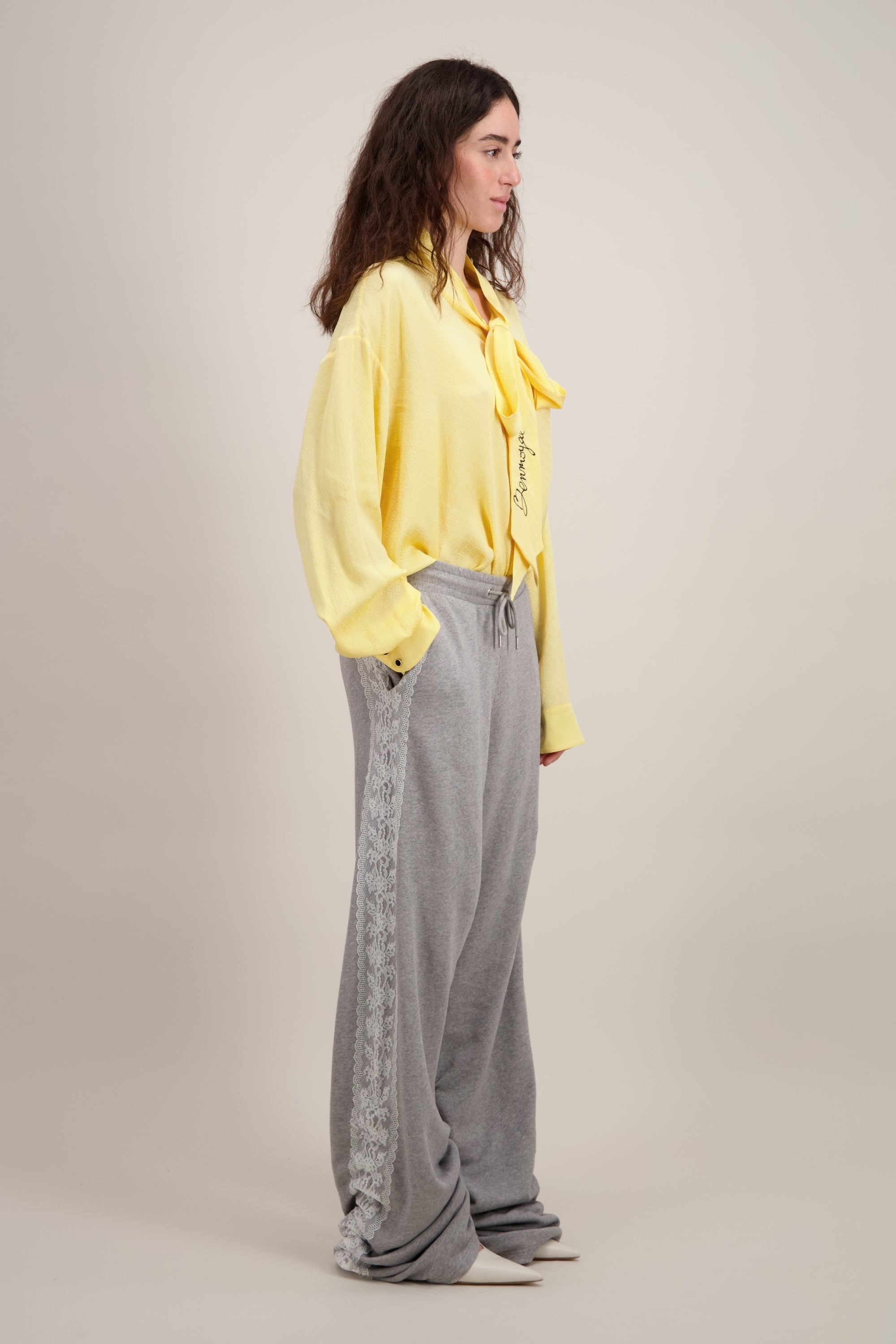 PANTALON DE SURVÊTEMENT FRONCÉ