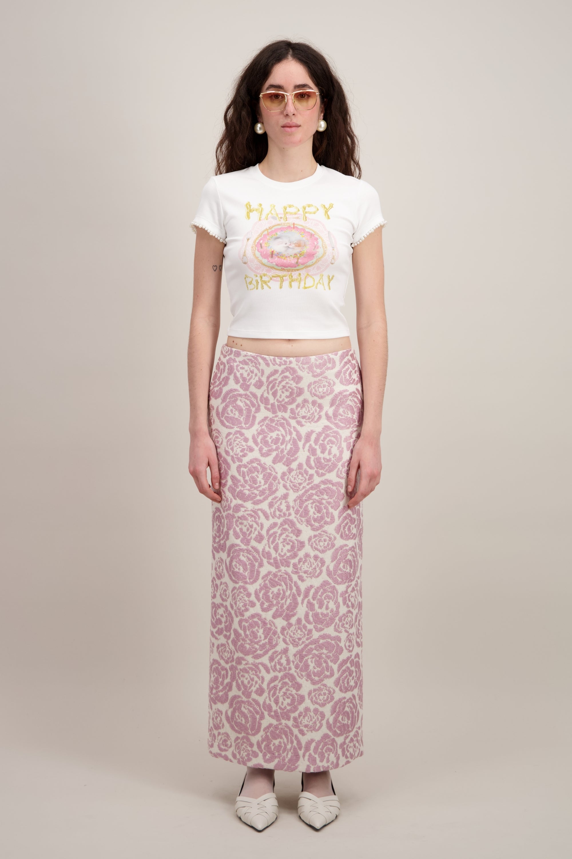 JUPE EN JACQUARD